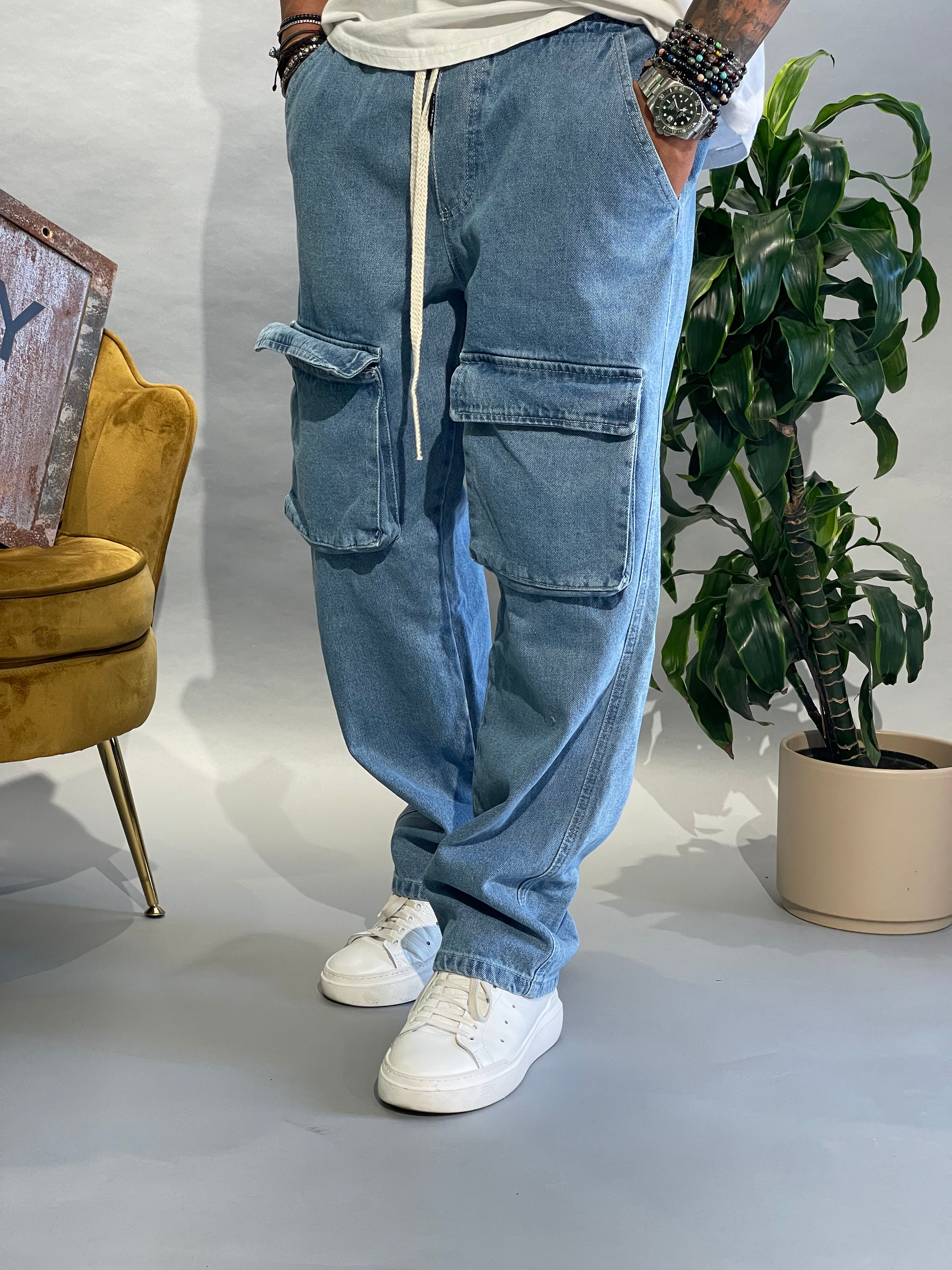 Pantalaccio CARGO CANARIA Fondo ampio NEW JOB BRAND