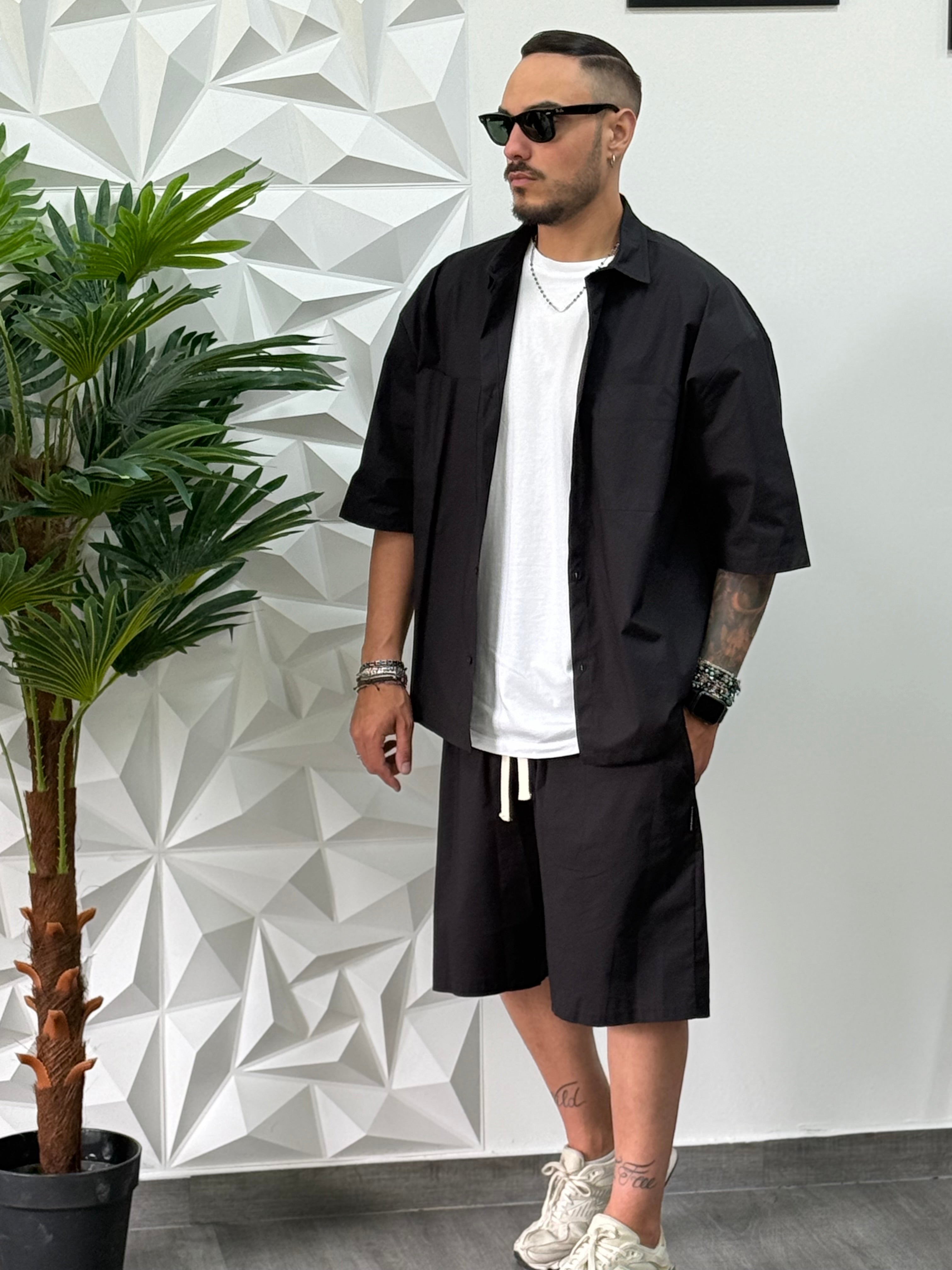 COORDINATO HARLEM NERO NEW JOB BRAND