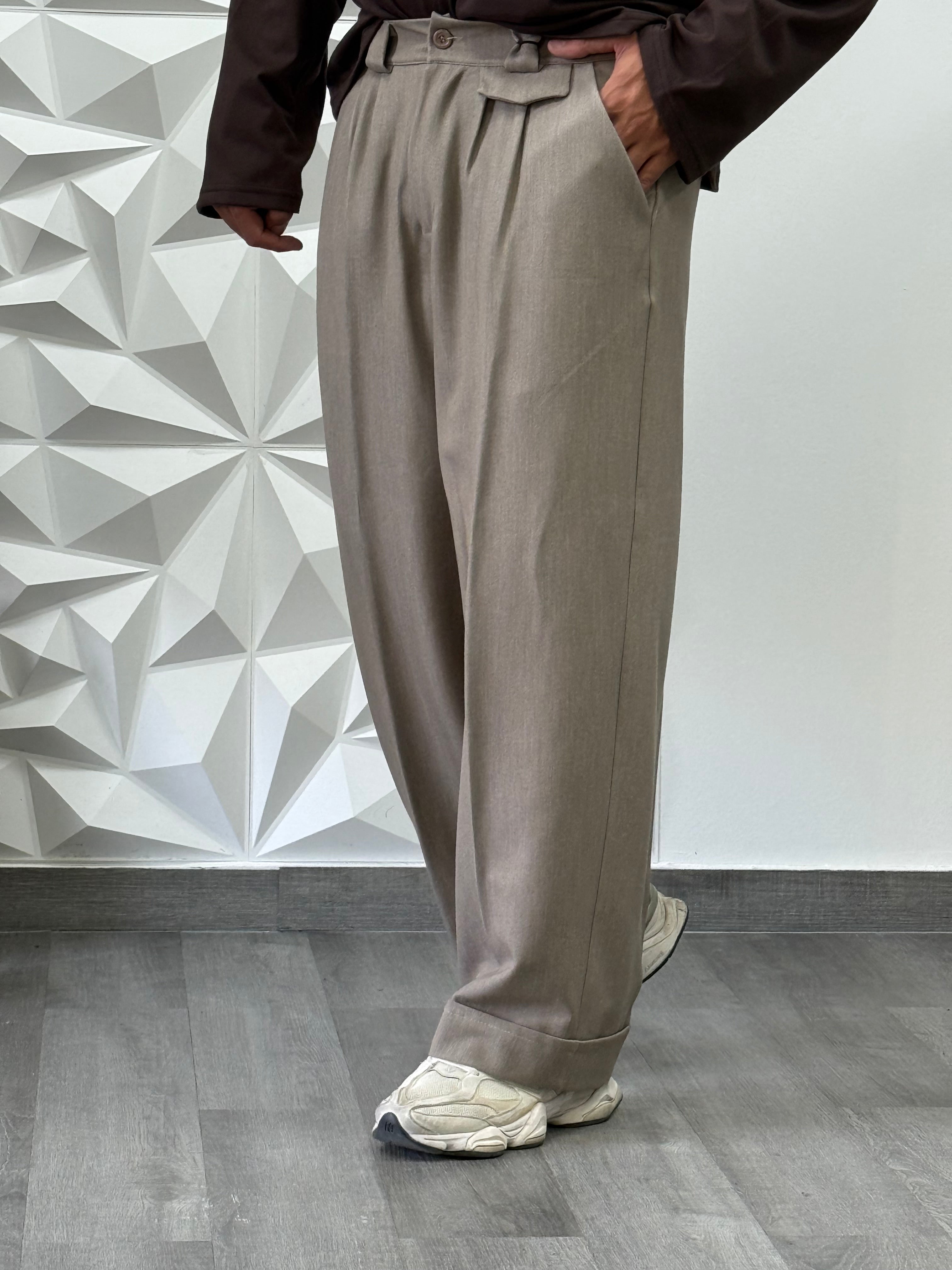 PANTALONE PARIS BEIGE FIAMMATO NEW JOB BRAND