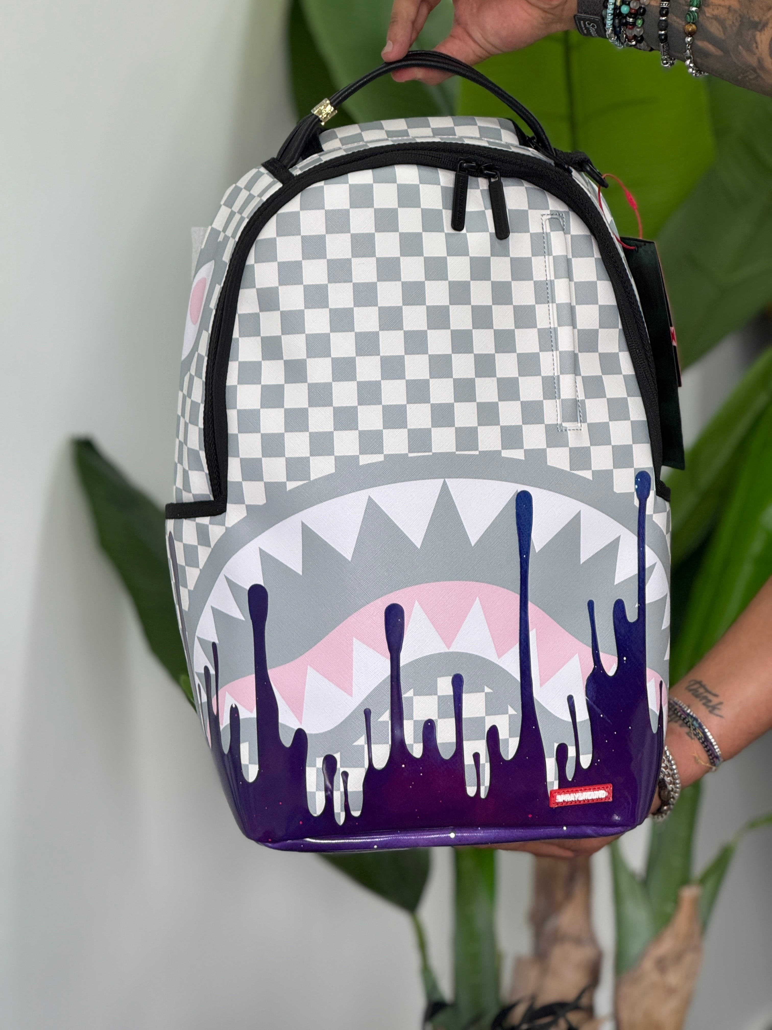SPRAYGROUND ZAINO COSMIC CHAOS VIOLA