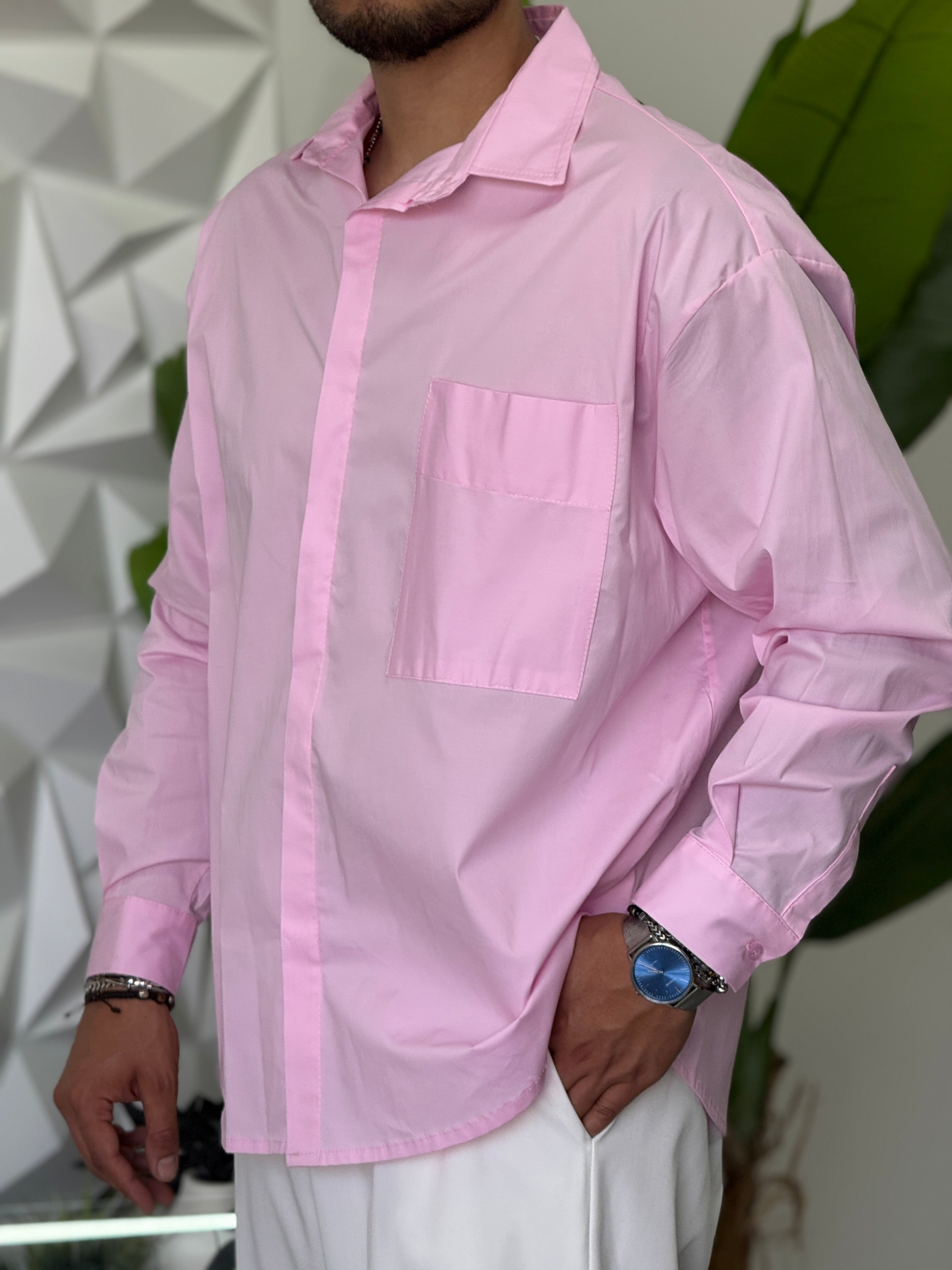 CAMICIA OVERSIZE BIG BUBBLE NEW JOB BRAND