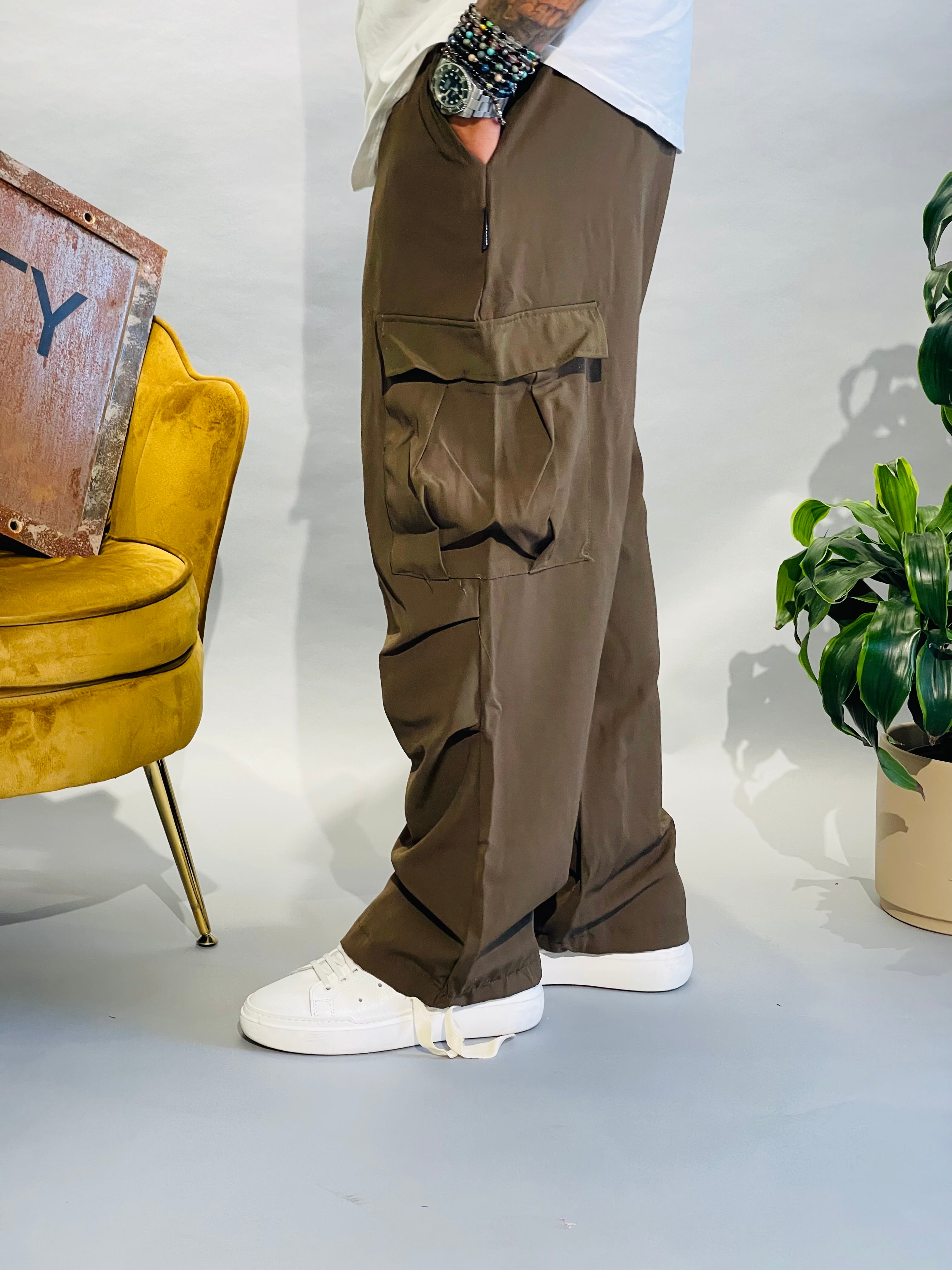 CARGO BERLINO VERDE MILITARE NJB