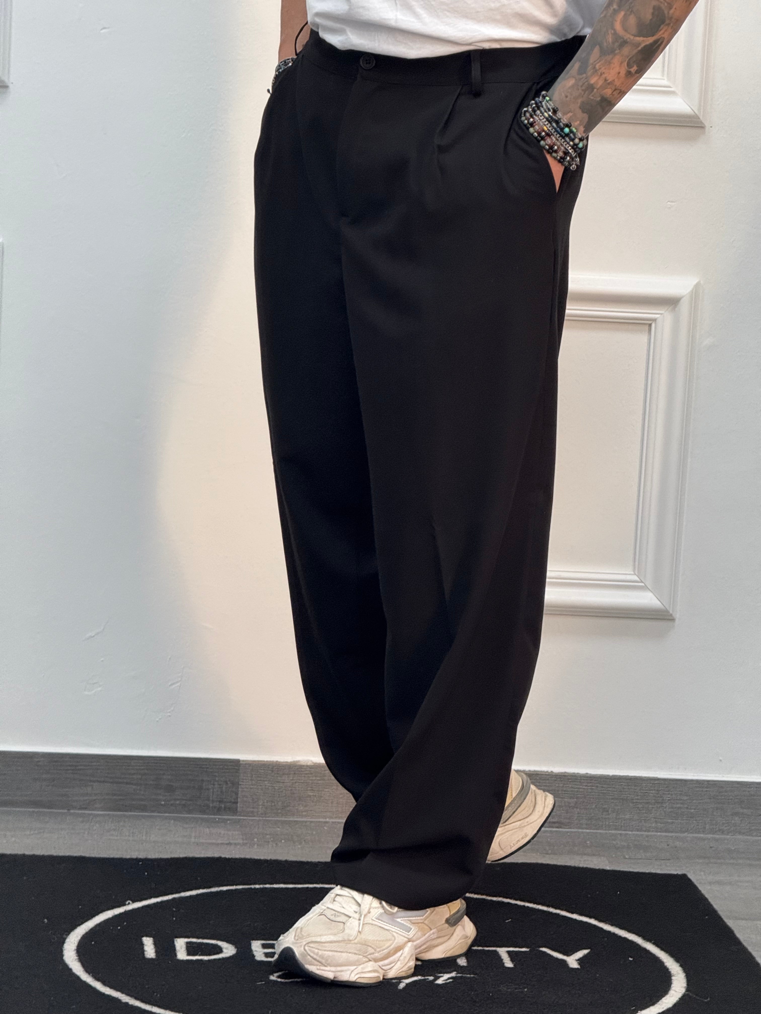 PANTALONE PONZA NEW JOB BRAND FONDO AMPIO
