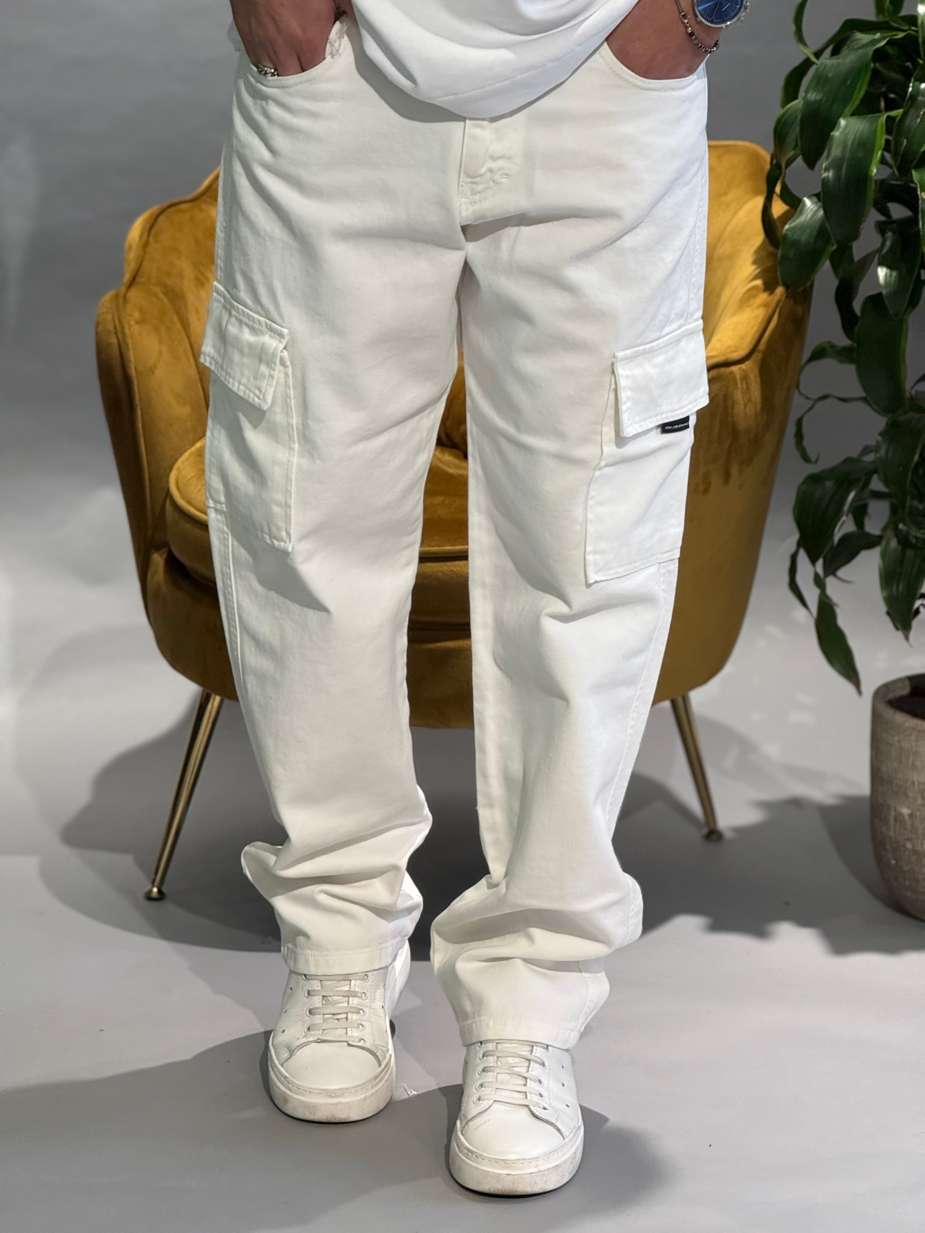 JEANS CARGO FONDO AMPIO NEW JOB BRAND