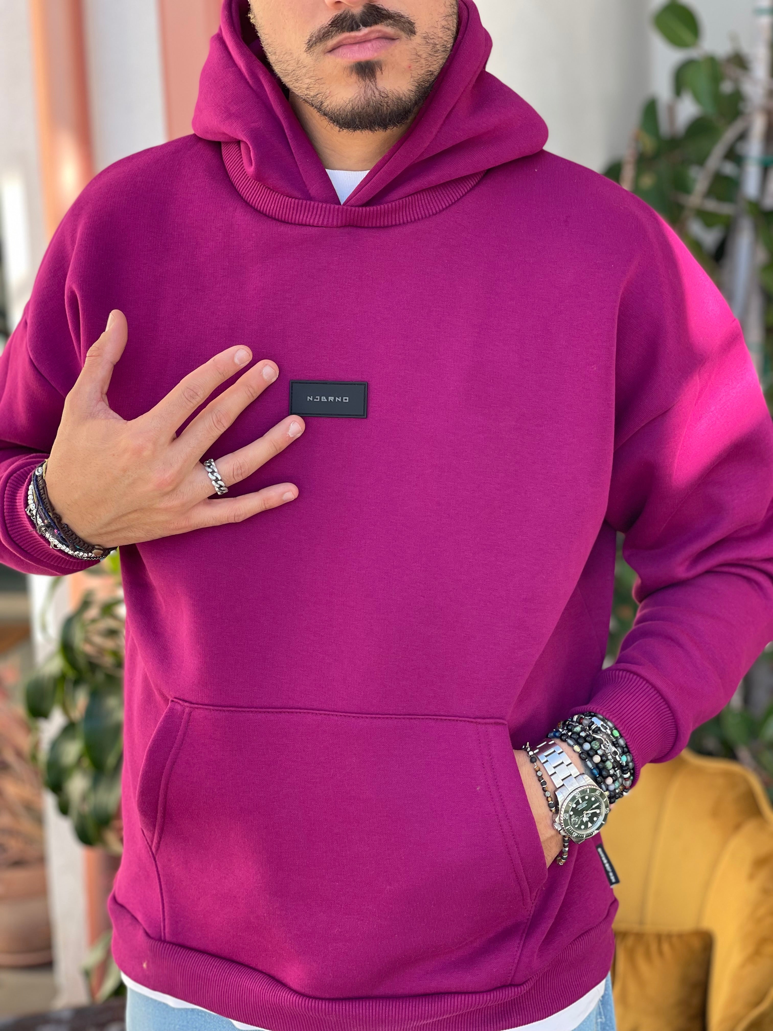 FELPA OVERSIZE VIOLA NW JOB BRAND