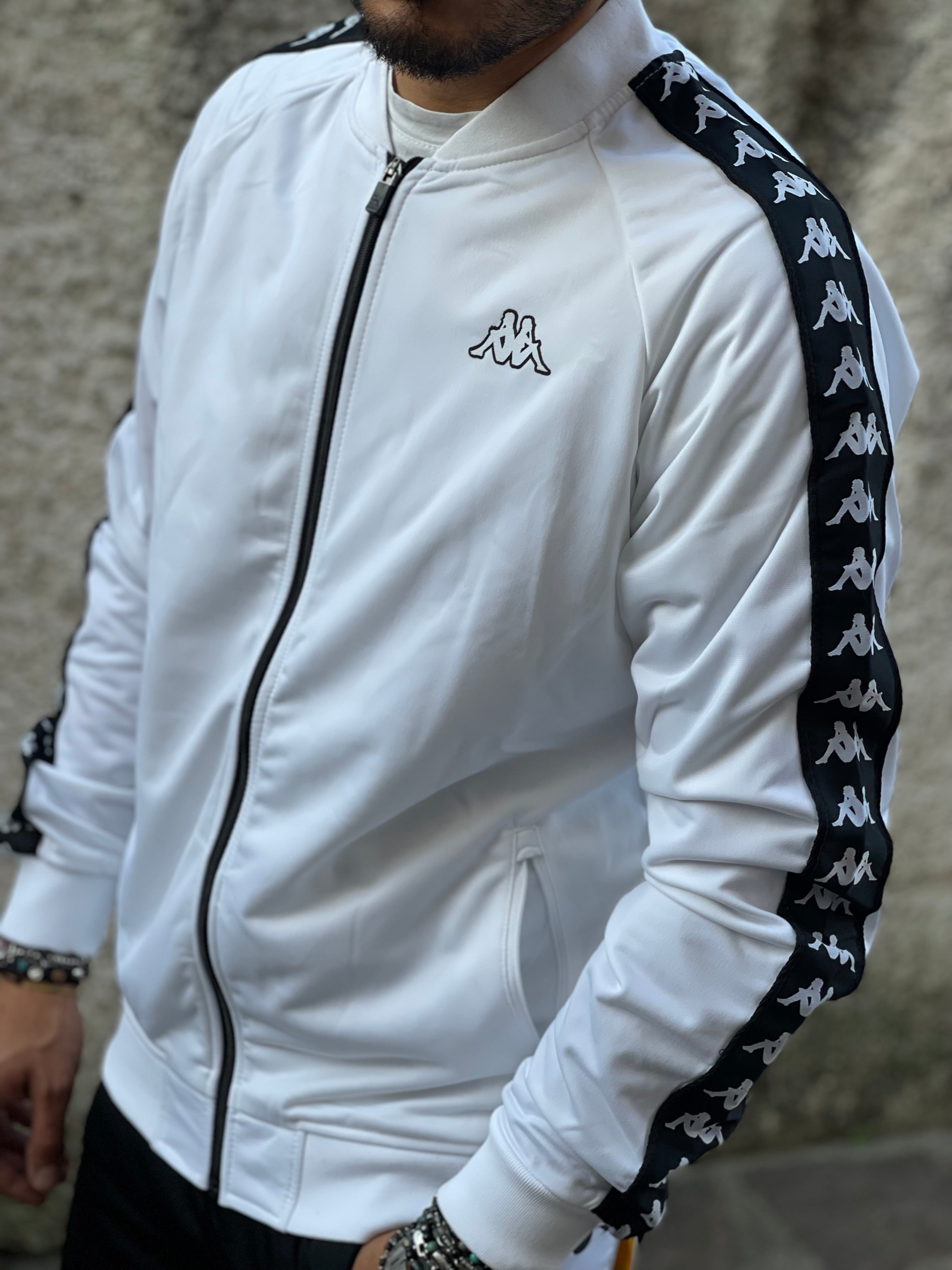 FELPA ZIP BIANCA KAPPA