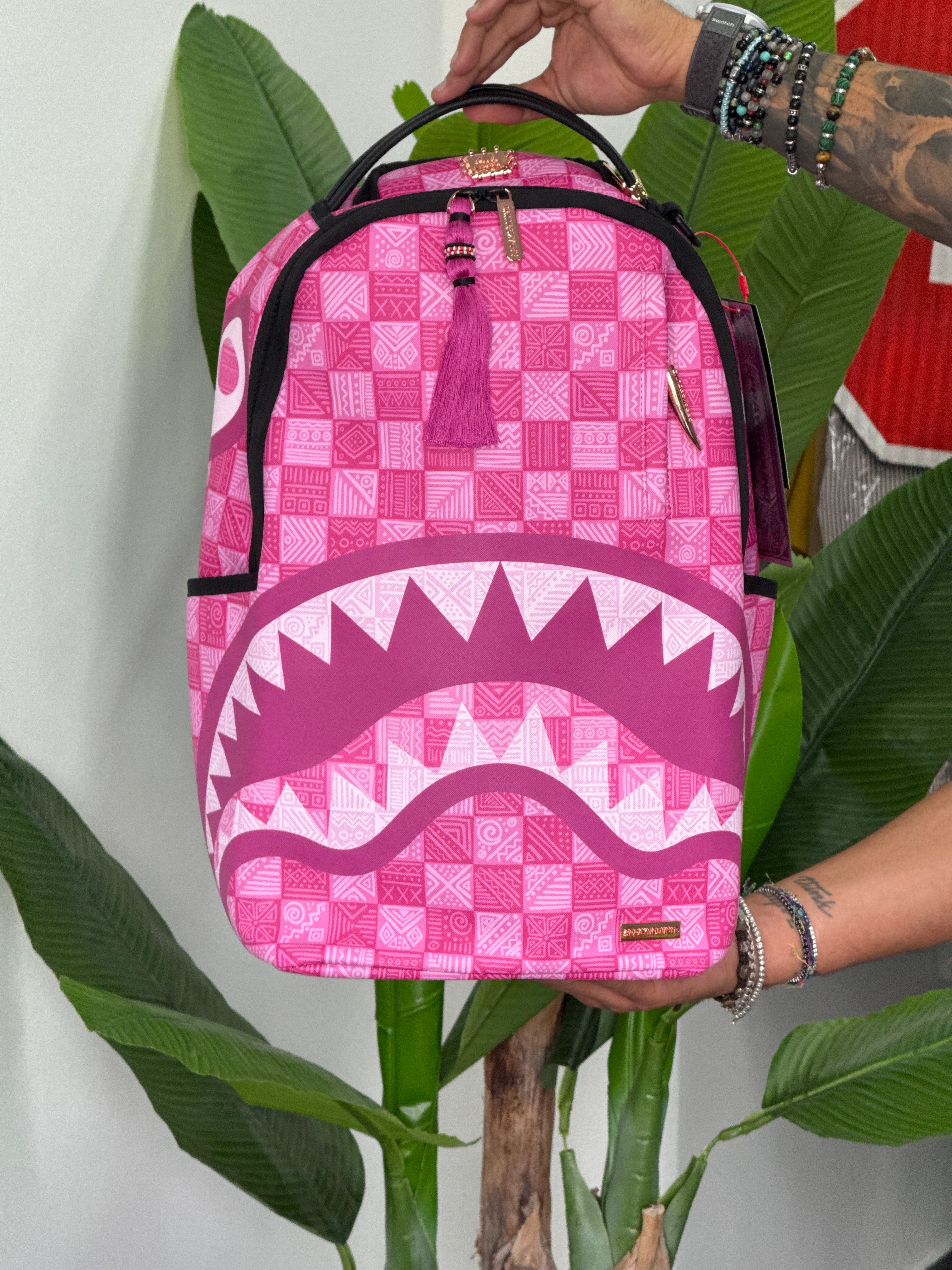 ZAINO SPRAYGROUND NEW AI PATTERN BACKPACK