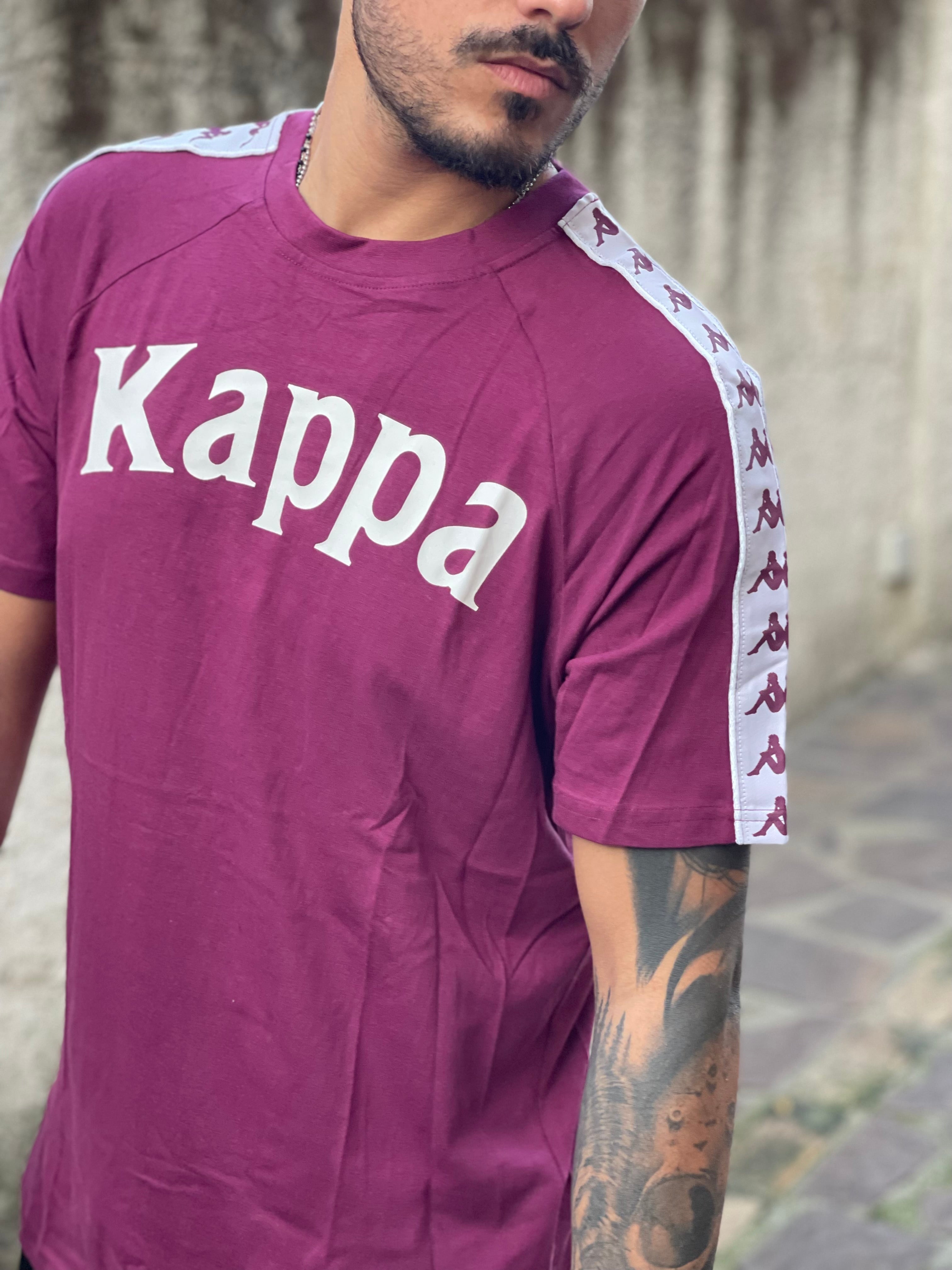 SHIRT KAPPA BORDEAUX