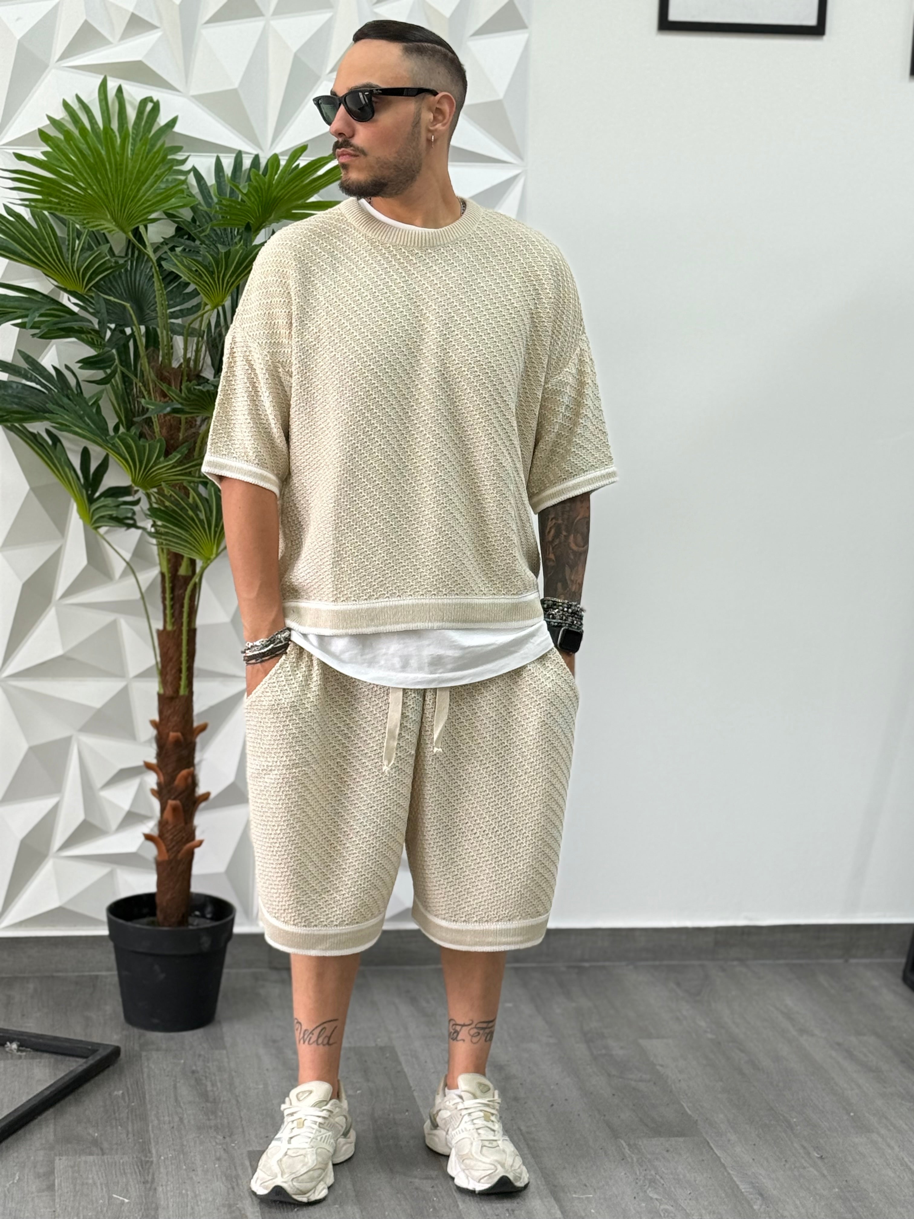 COORDINATO BALI BEIGE NEW JOB BRAND