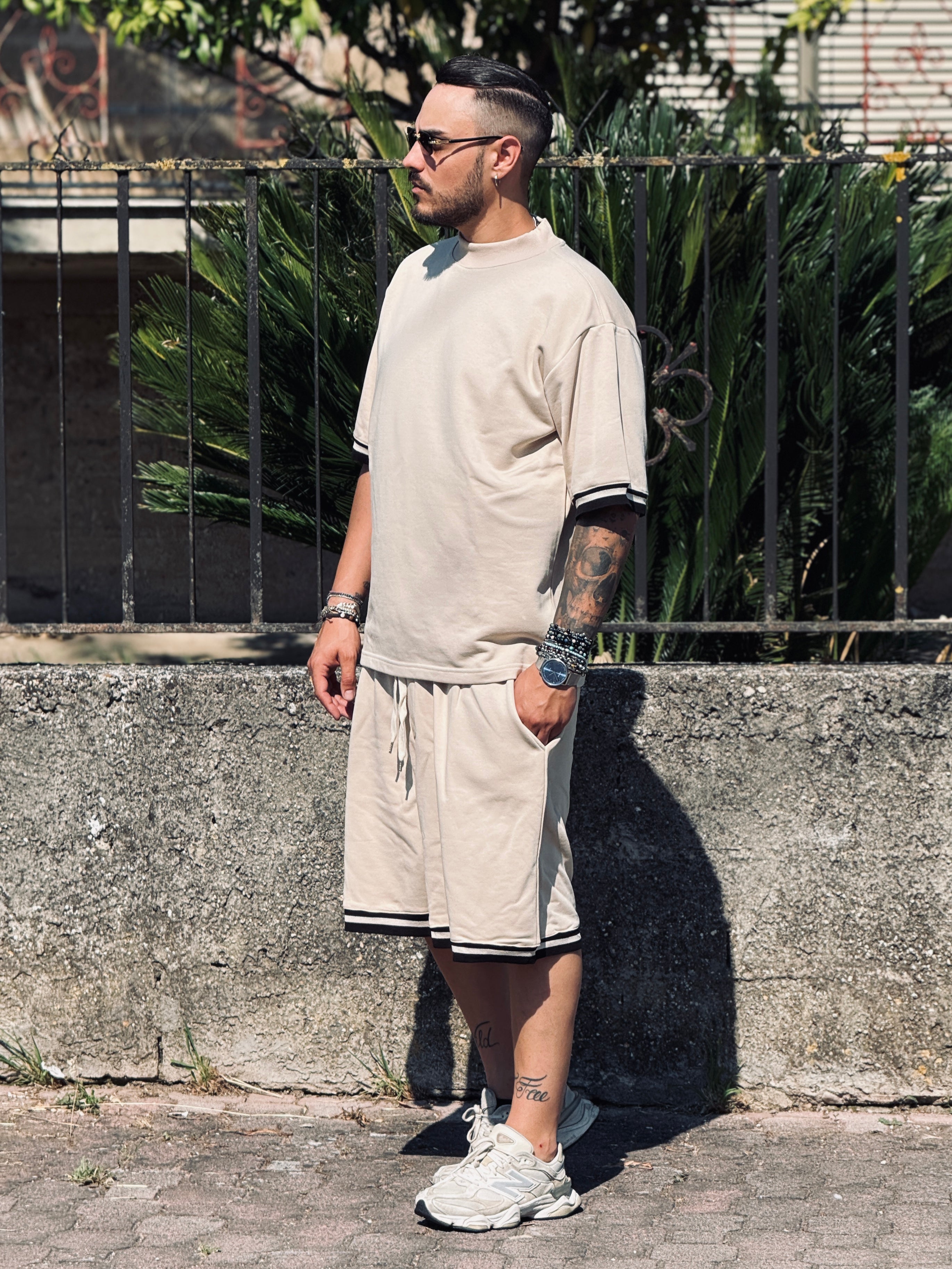 COORDINATO BEIGE NEW JOB BRAND