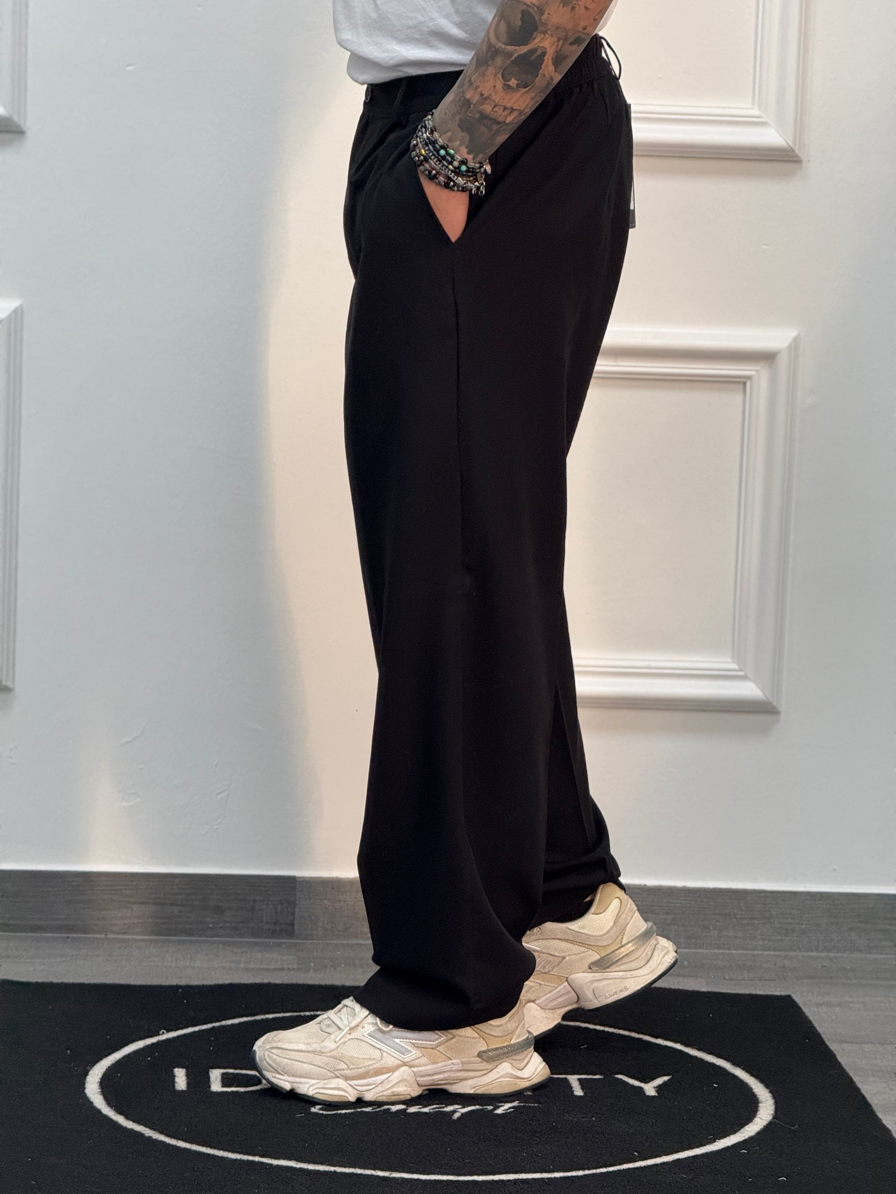 PANTALONE PONZA NEW JOB BRAND FONDO AMPIO