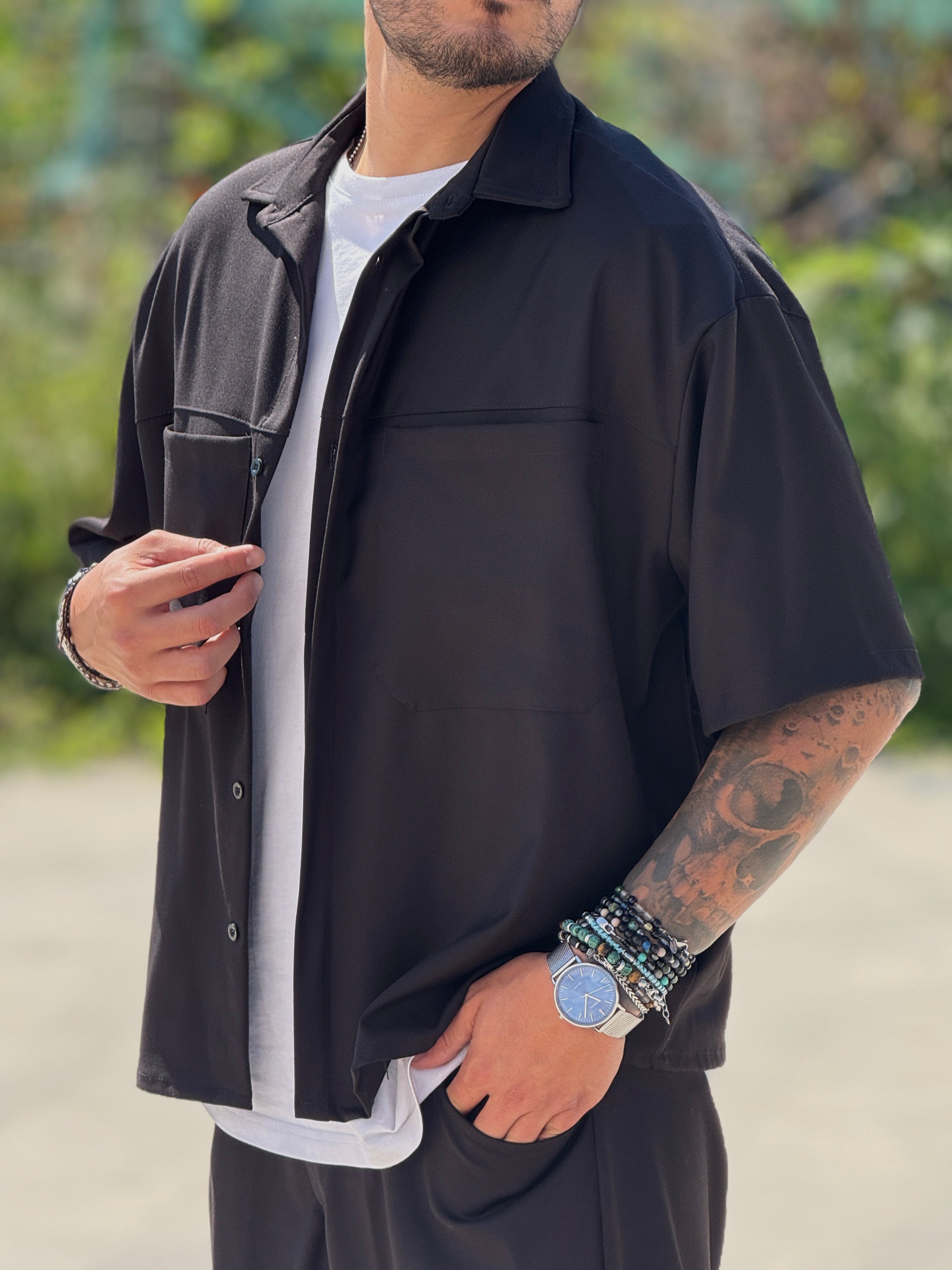 COORDINATO MALAGA NERO NEW JOB BRAND