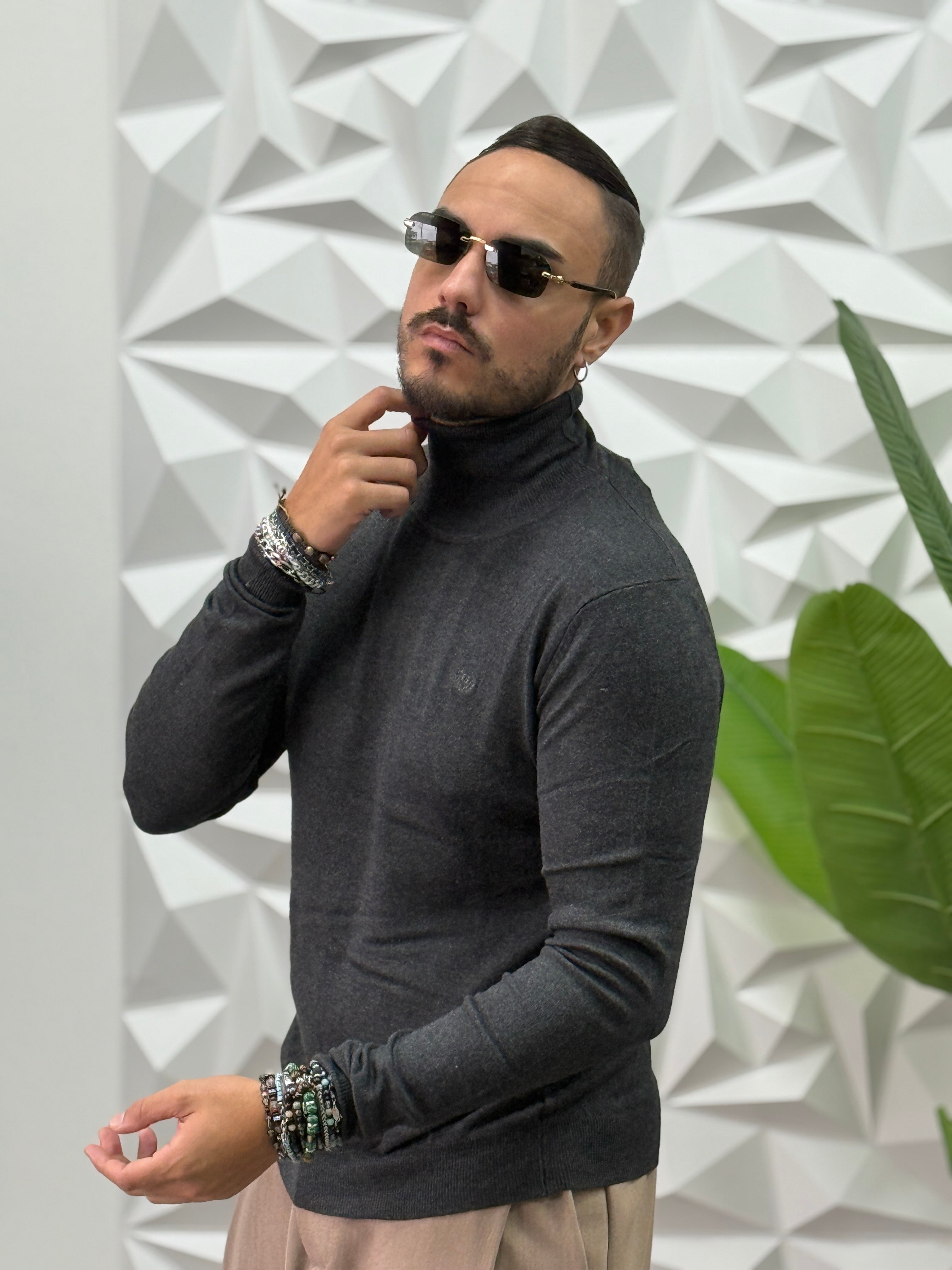 MAGLIONCINO COLLOALTO GRIGIO