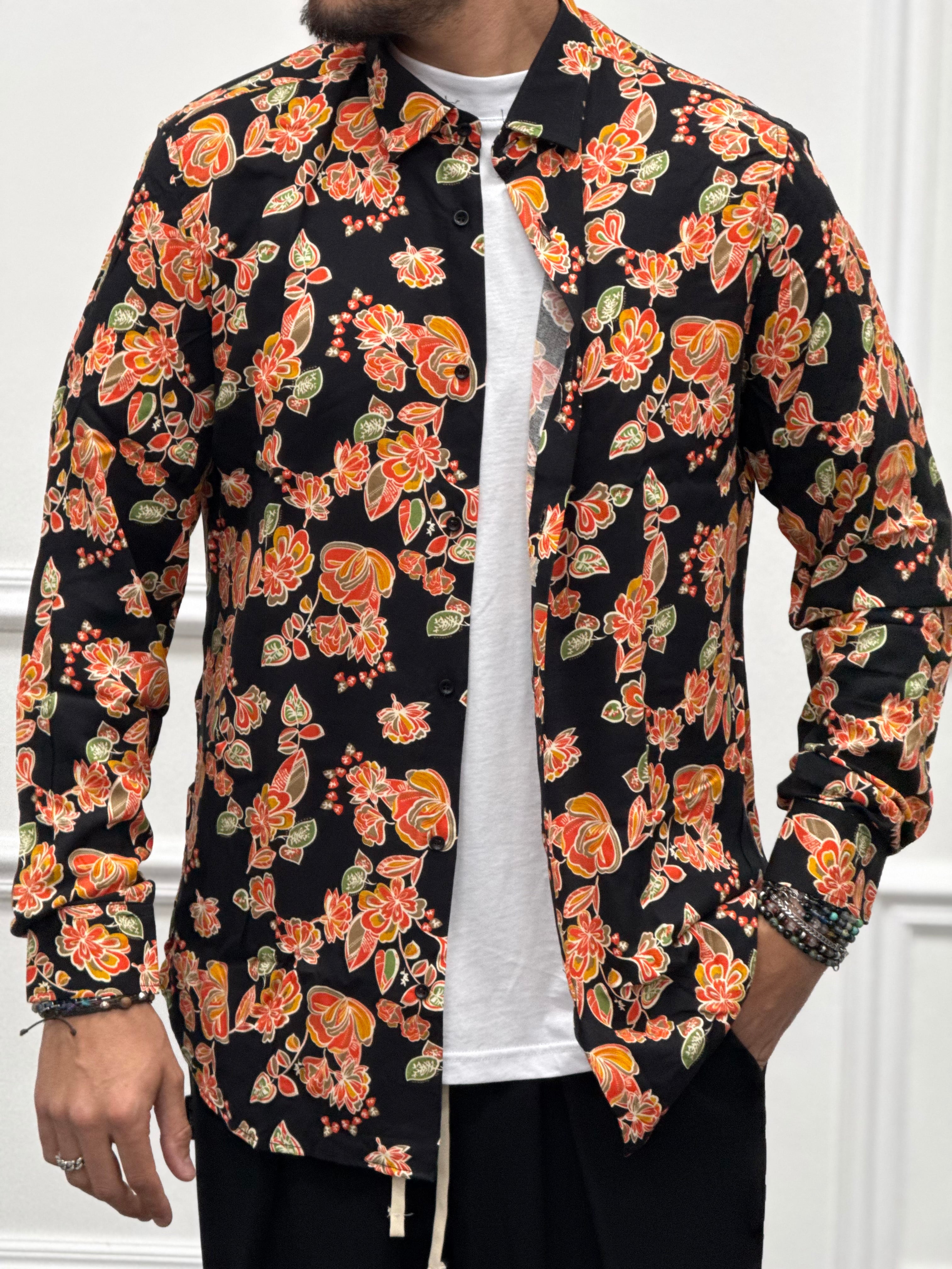 CAMICIA FLOREAL NEW JOB BRAND