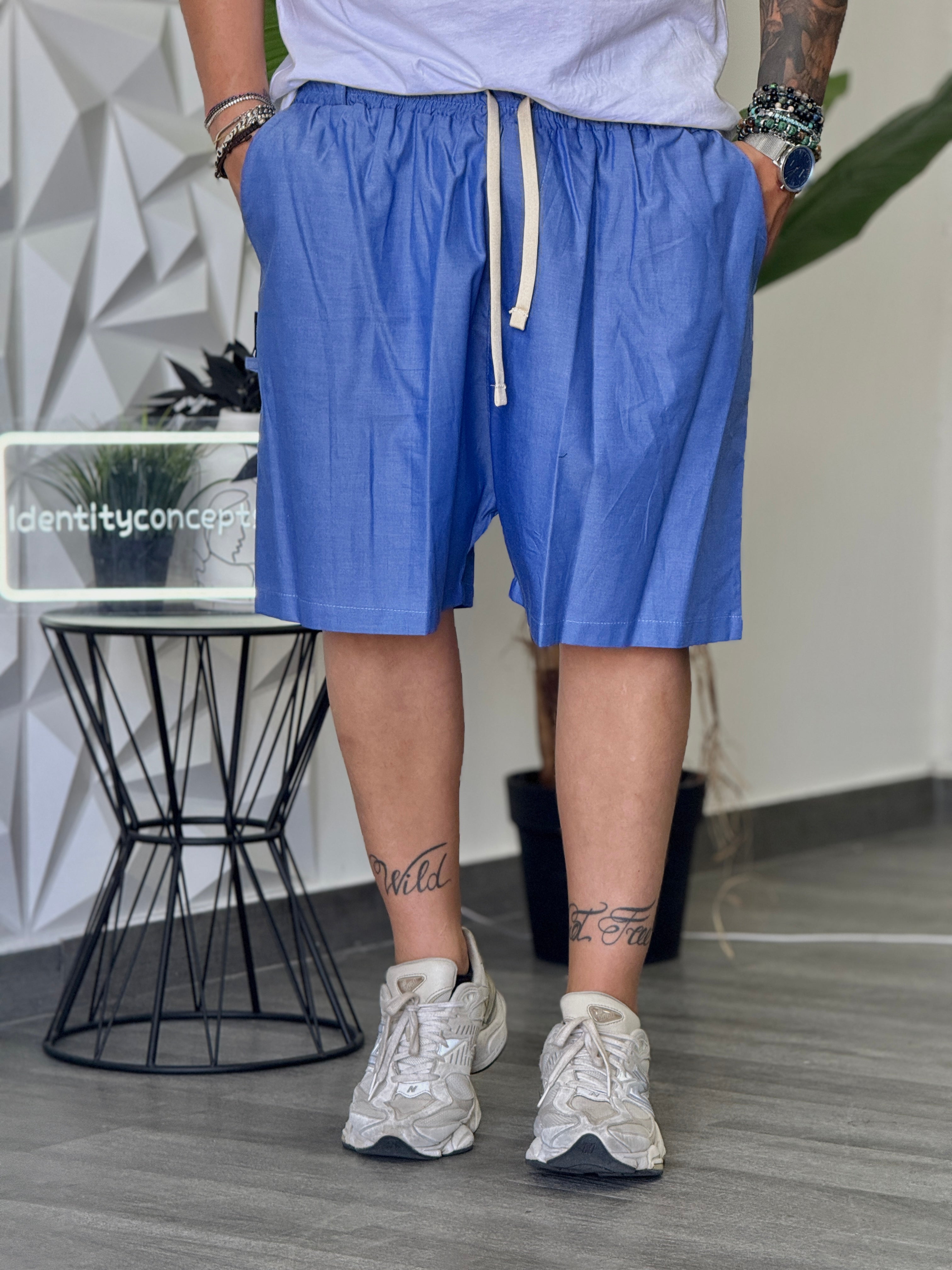 BERMUDA GEORGE BLUE JEANS NEW JOB BRAND