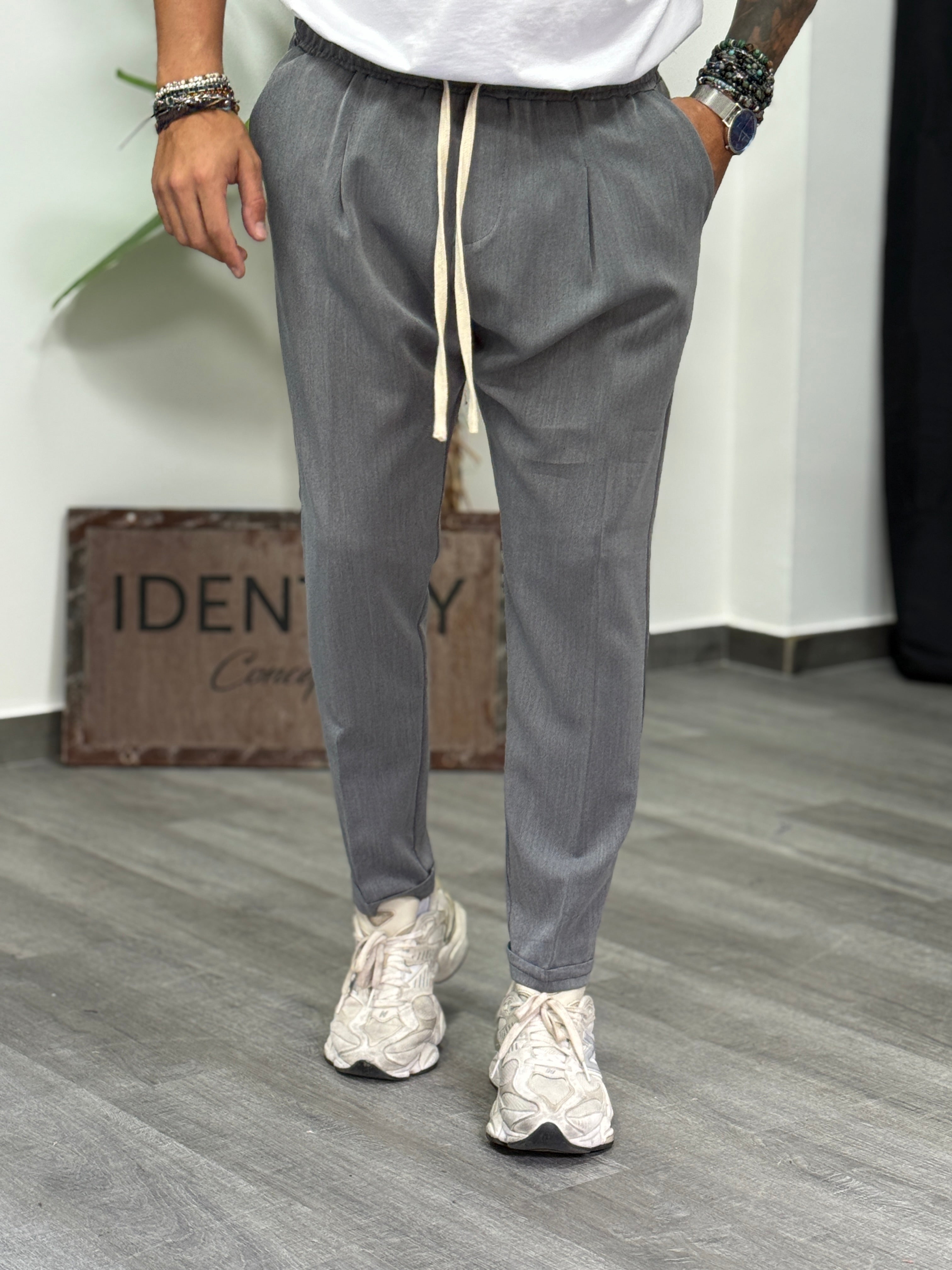 PANTALONE TRUES GRIGIO NEW JOB BRAND