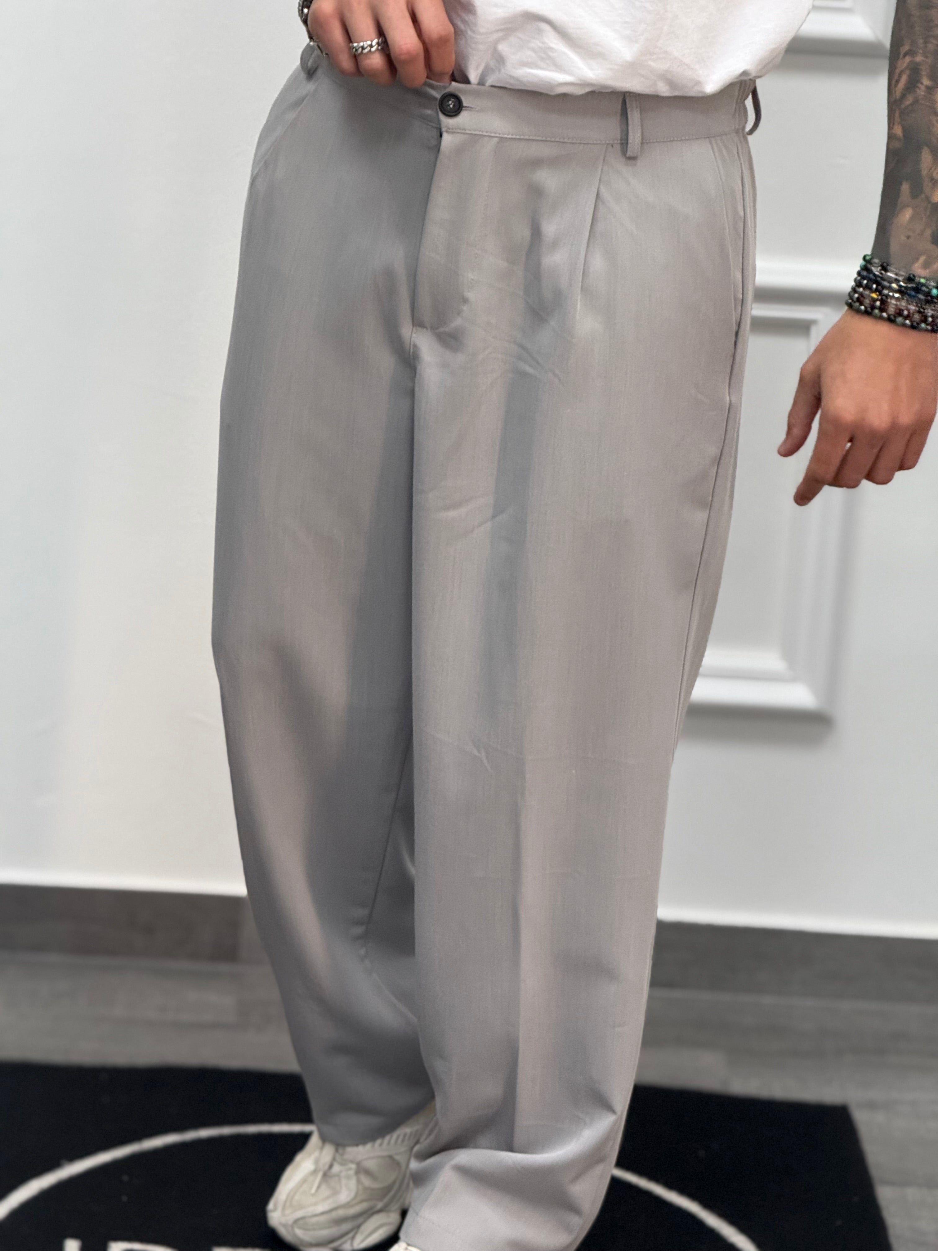 PANTALONE PONZA NEW JOB BRAND FONDO AMPIO
