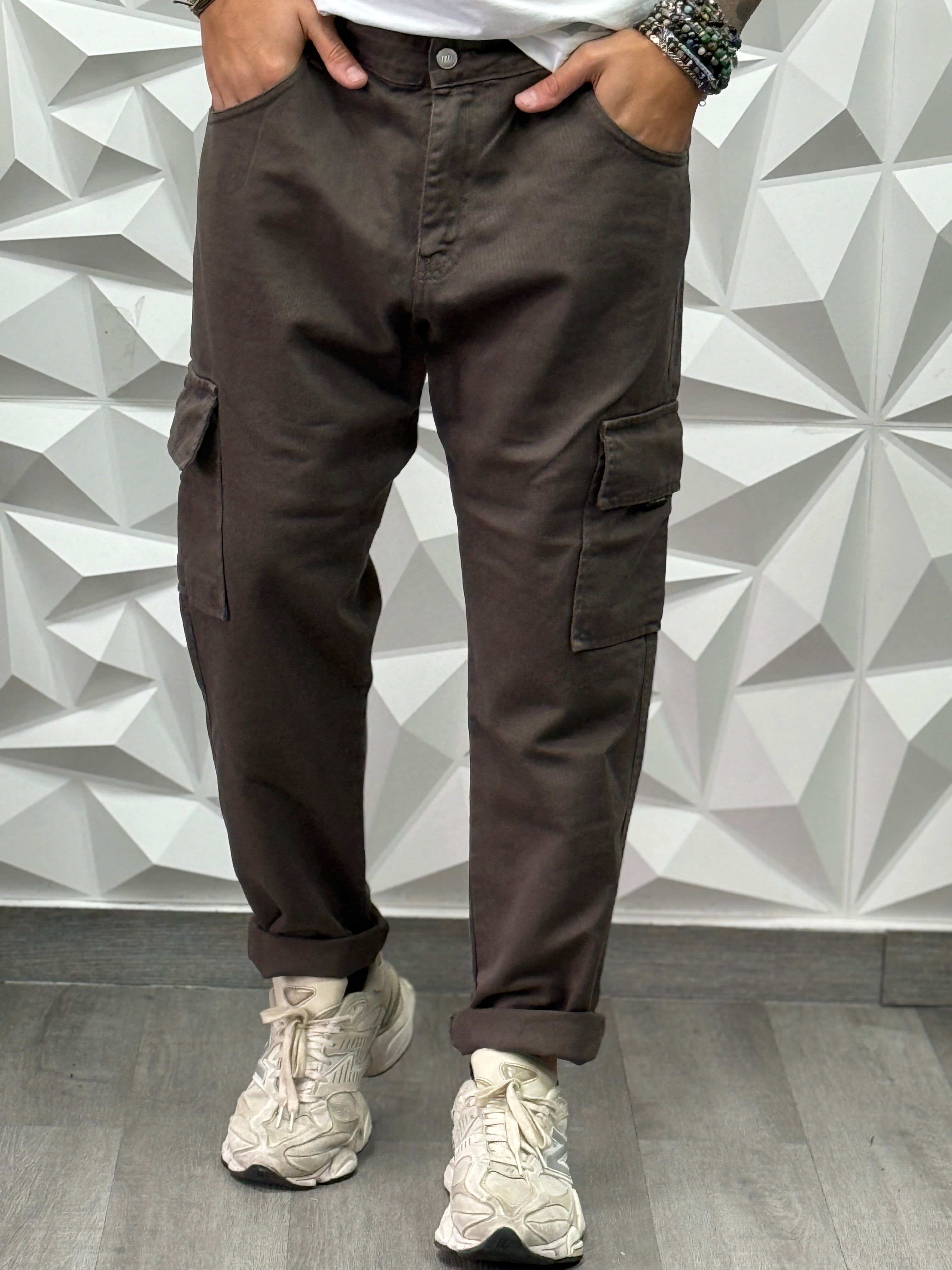 Jeans Canaria fv cargo moro New Job Brand