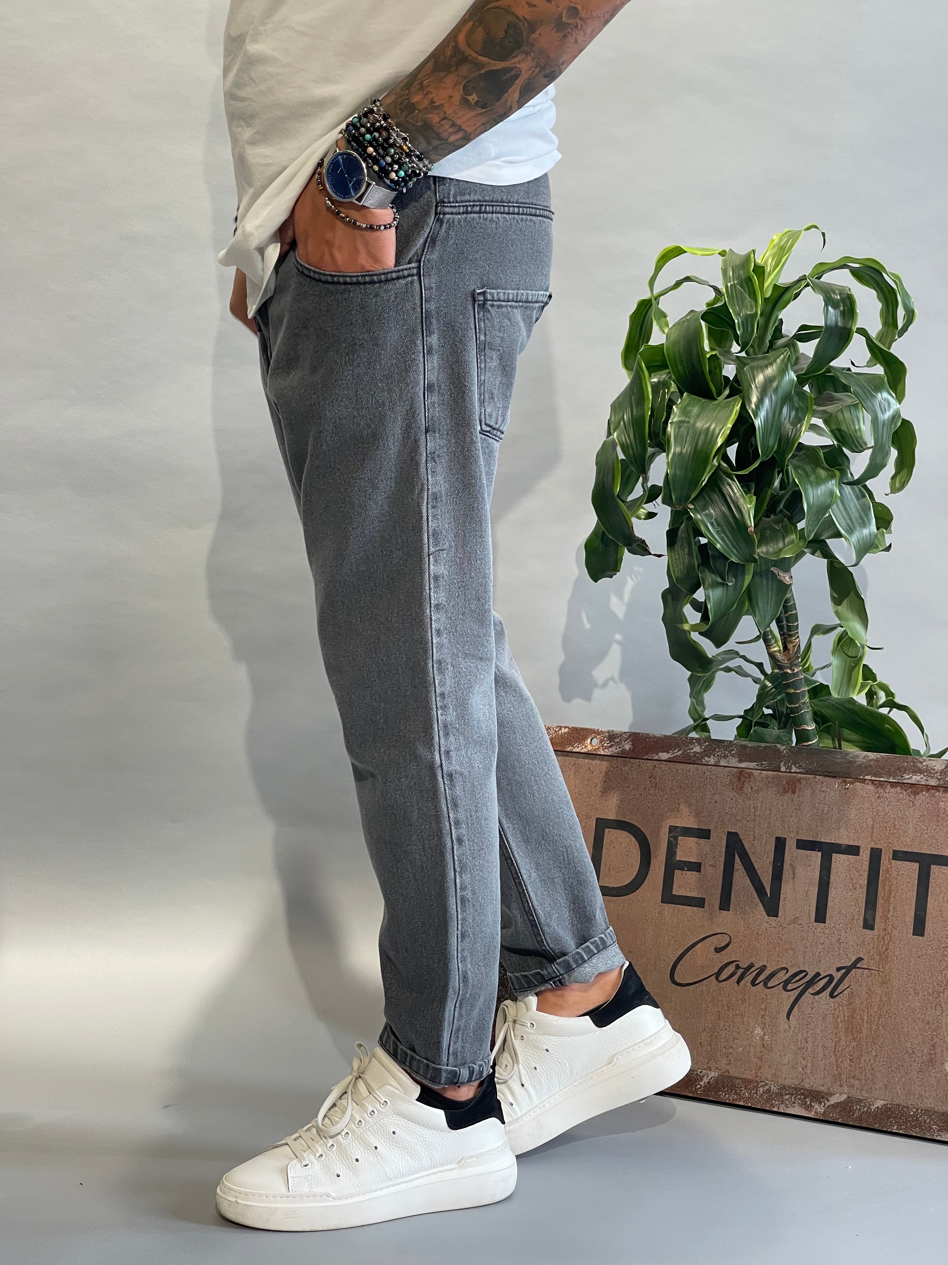 JEANS DS08 GRIGIO NEW JOB BRAND