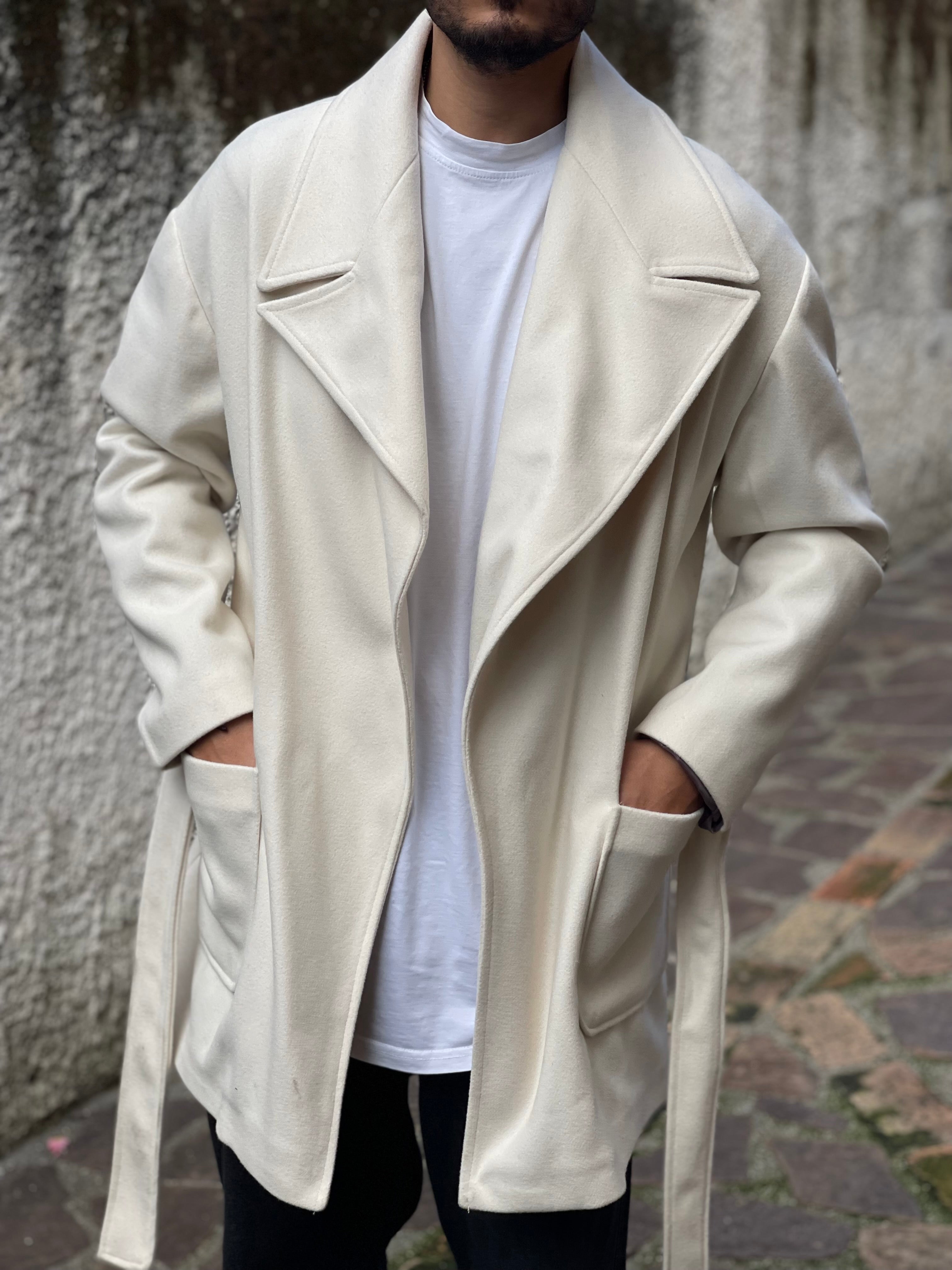 CAPPOTTO PANNA OVERSIZE