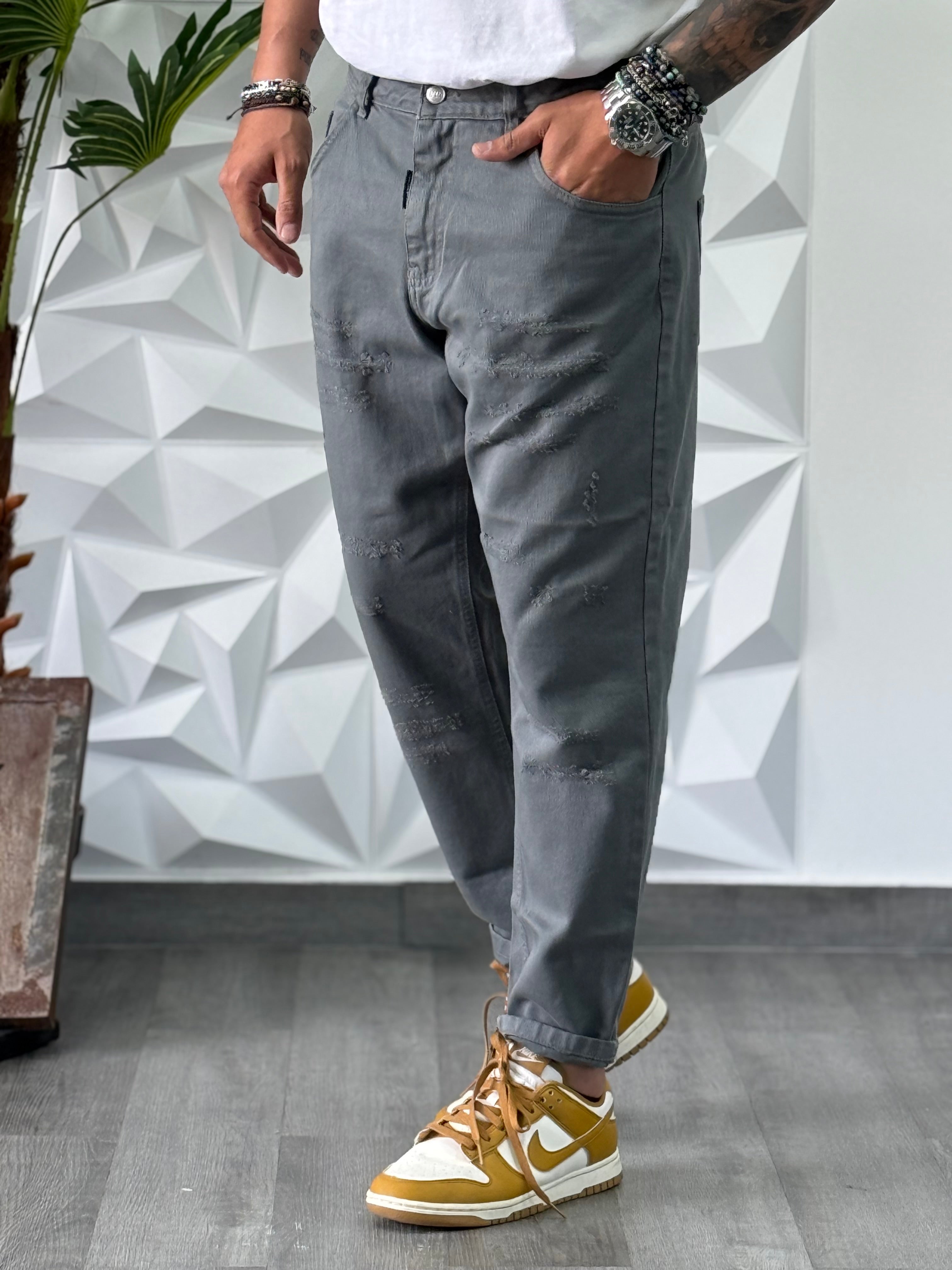 JEANS ALF 7 PIOMBO NEW JOB BRAND