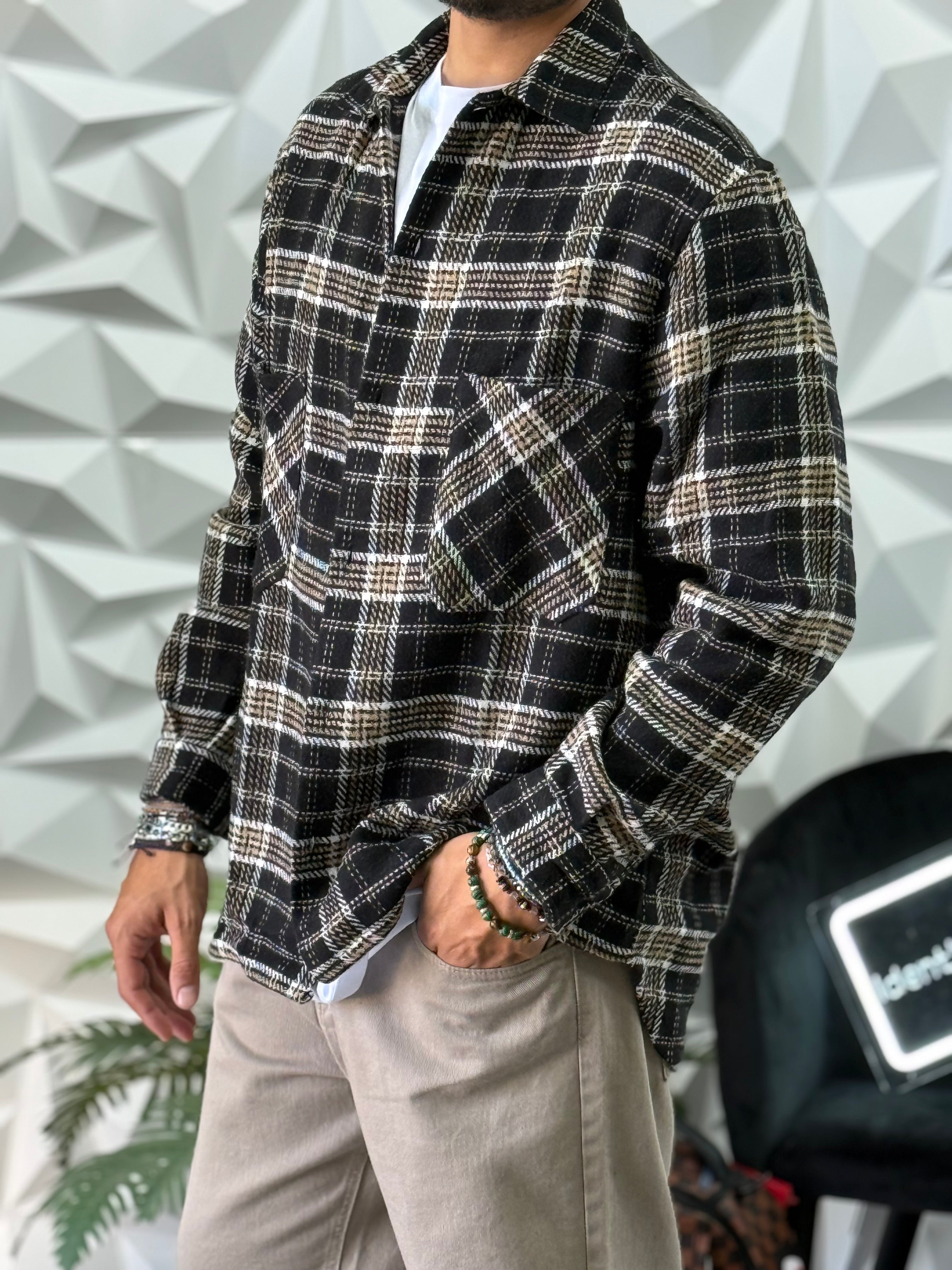 Camicia Flanella New Job Brand