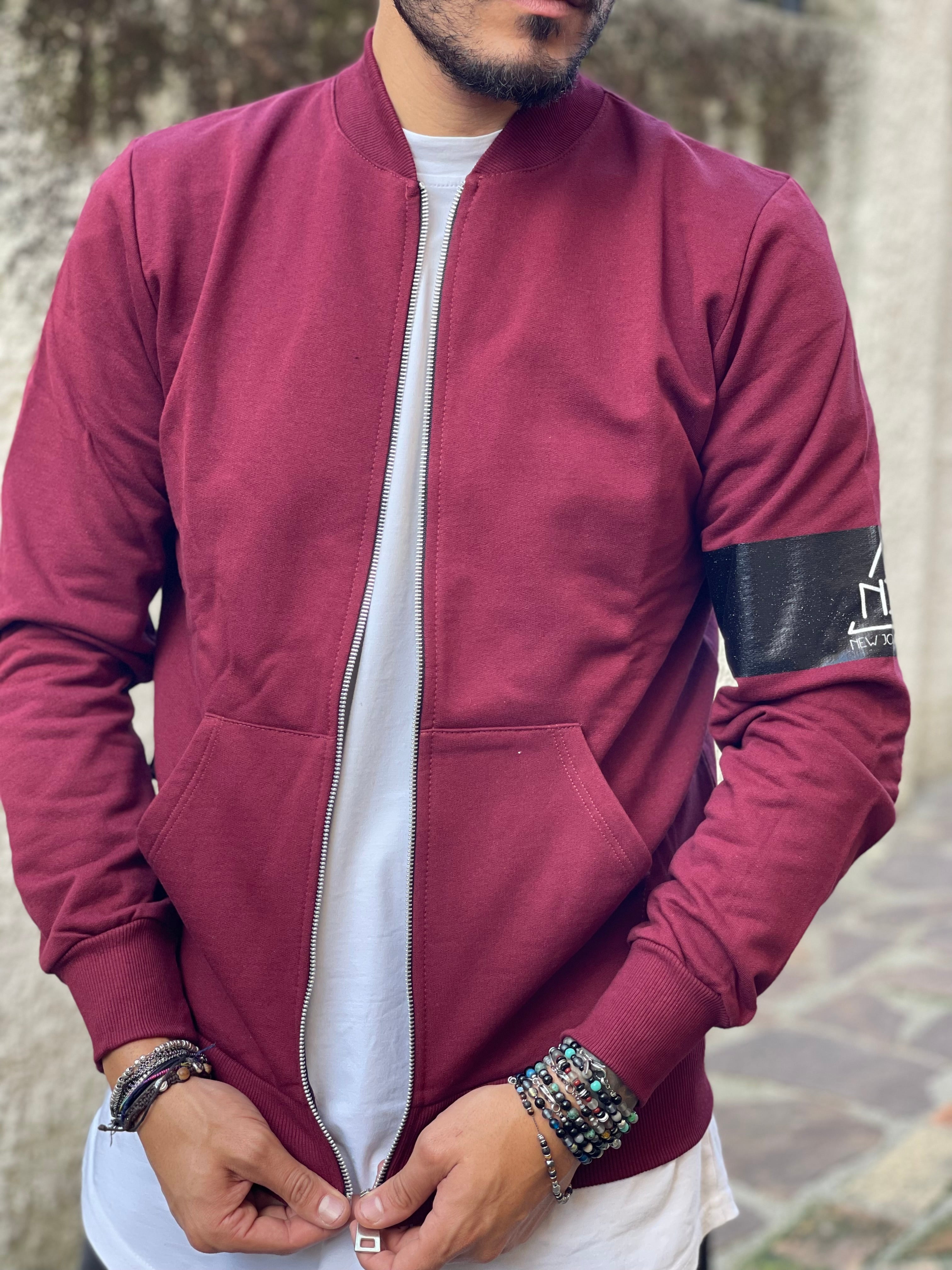 FELPA ZIP NEW JOB BRAND
