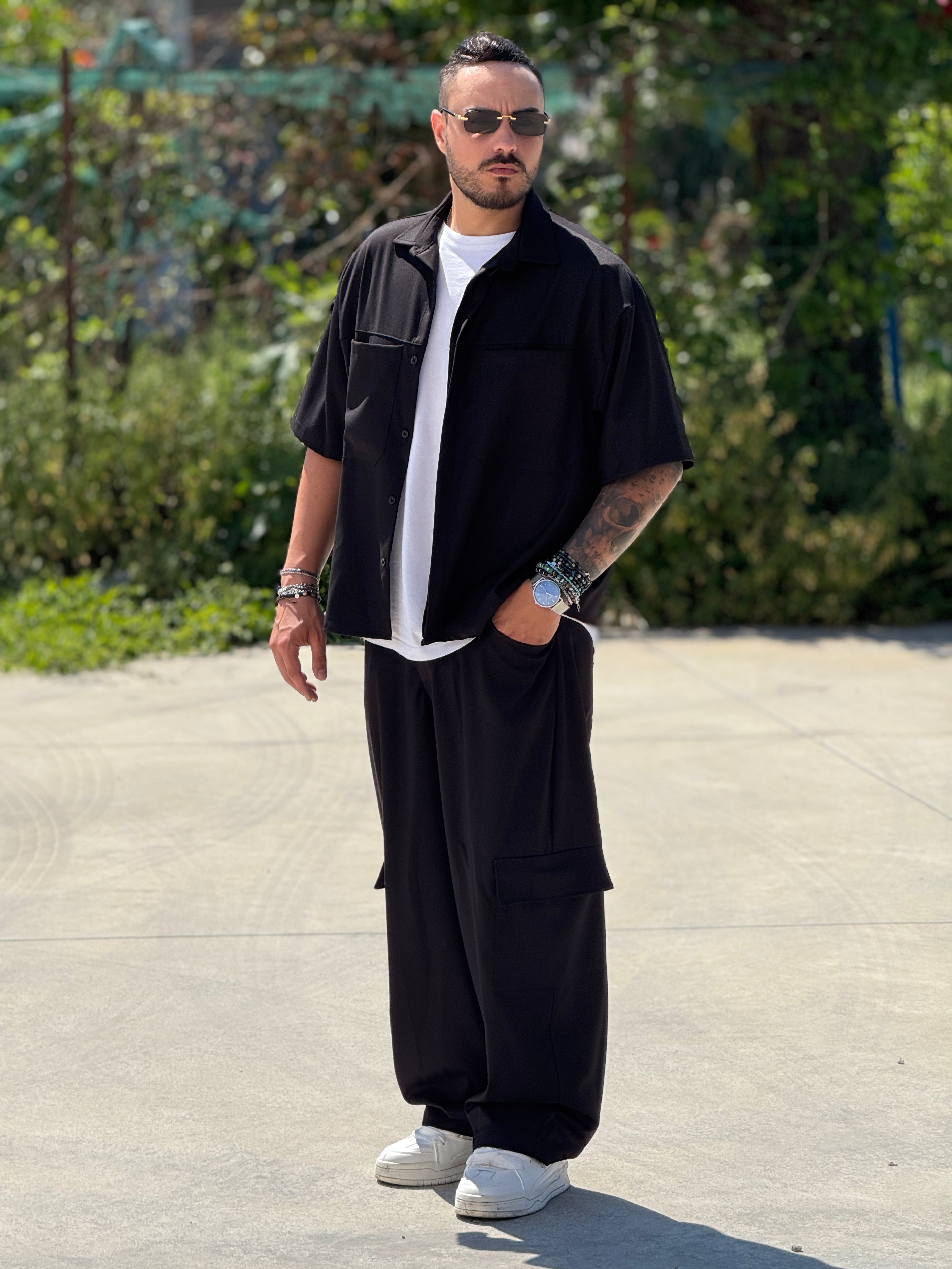 COORDINATO MALAGA NERO NEW JOB BRAND