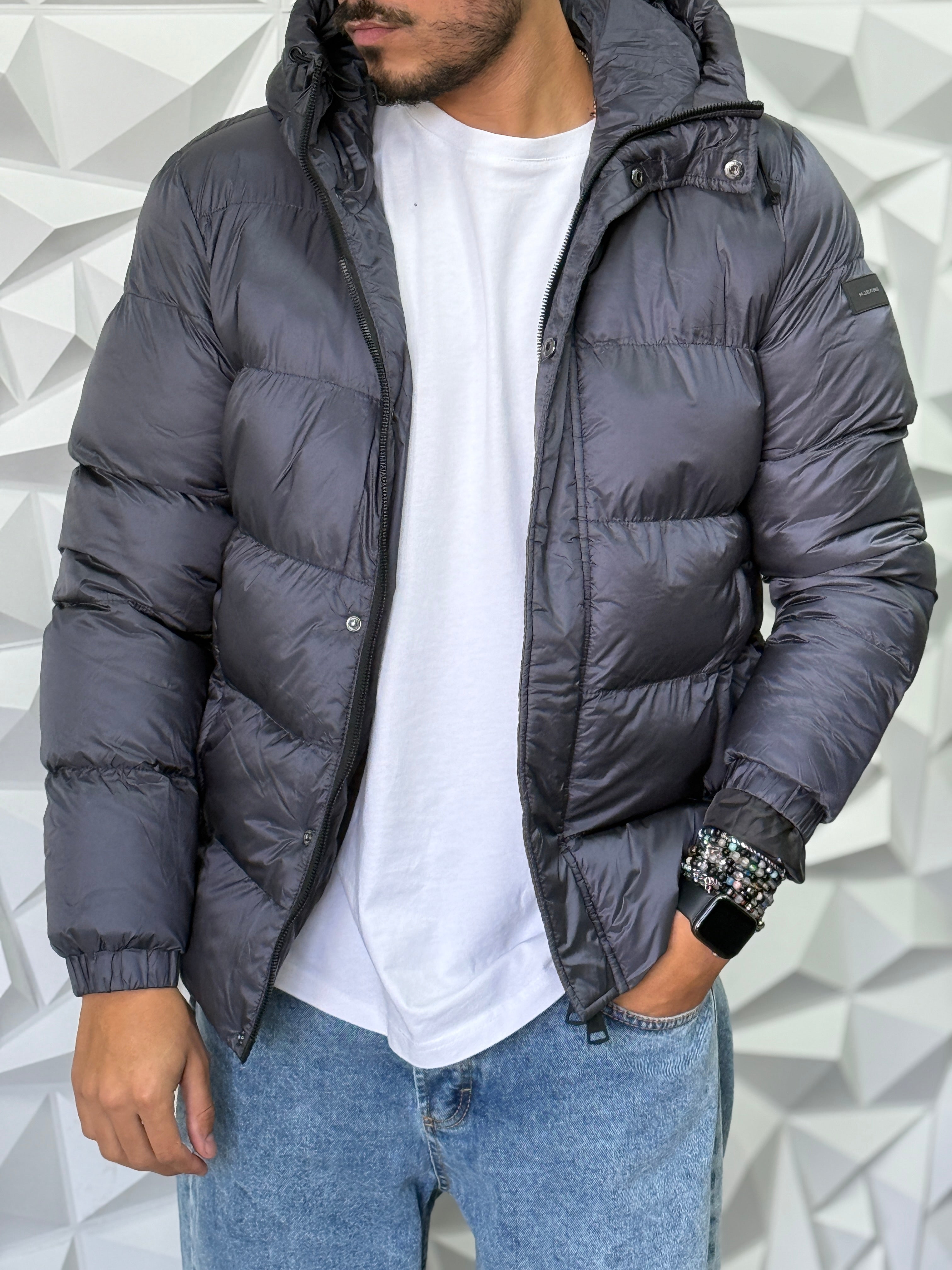 BOMBER CAPPUCCIO PIOMBO NEW JOB BRAND