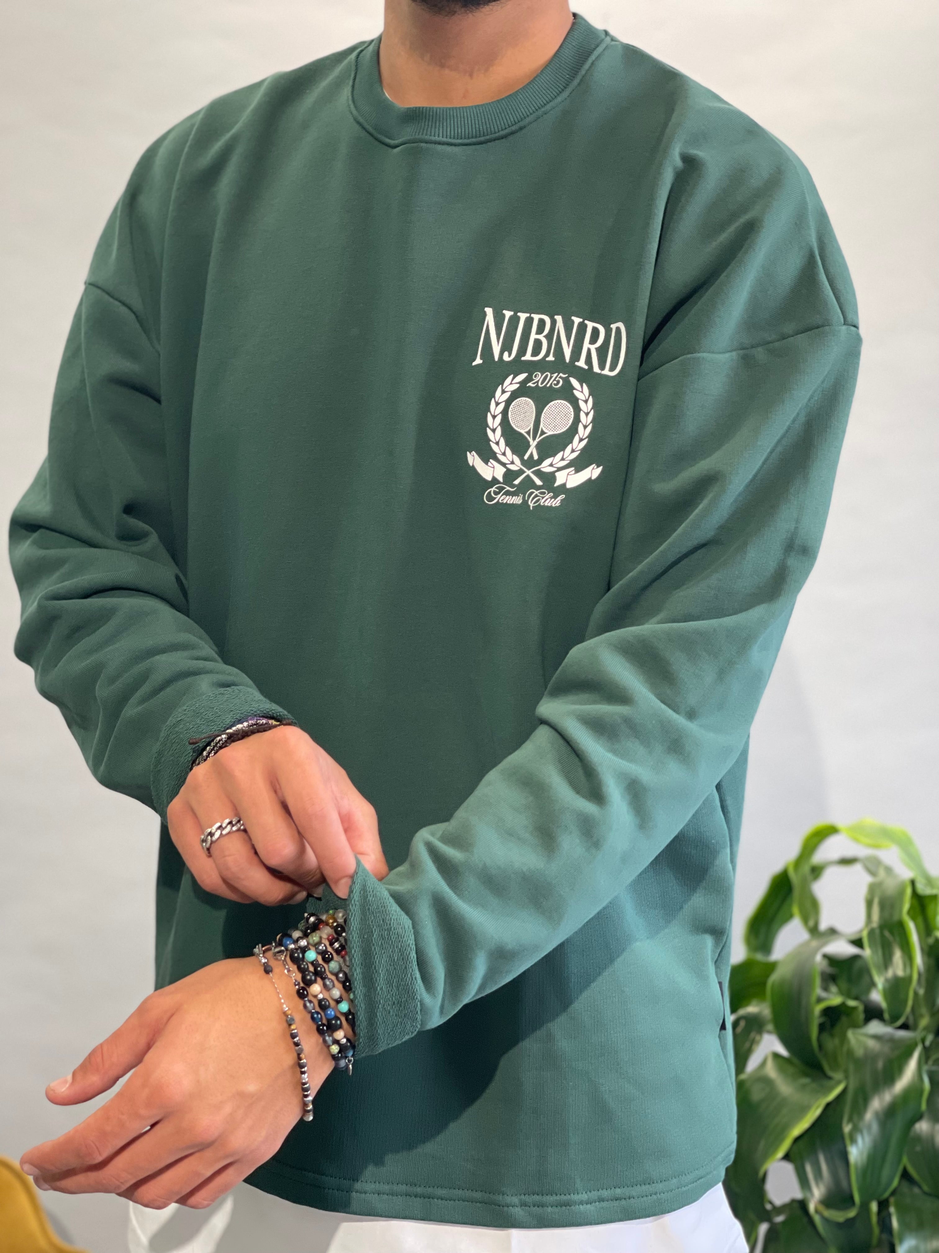 FELPA OVERSIZE NEW JOB BRAND VERDE