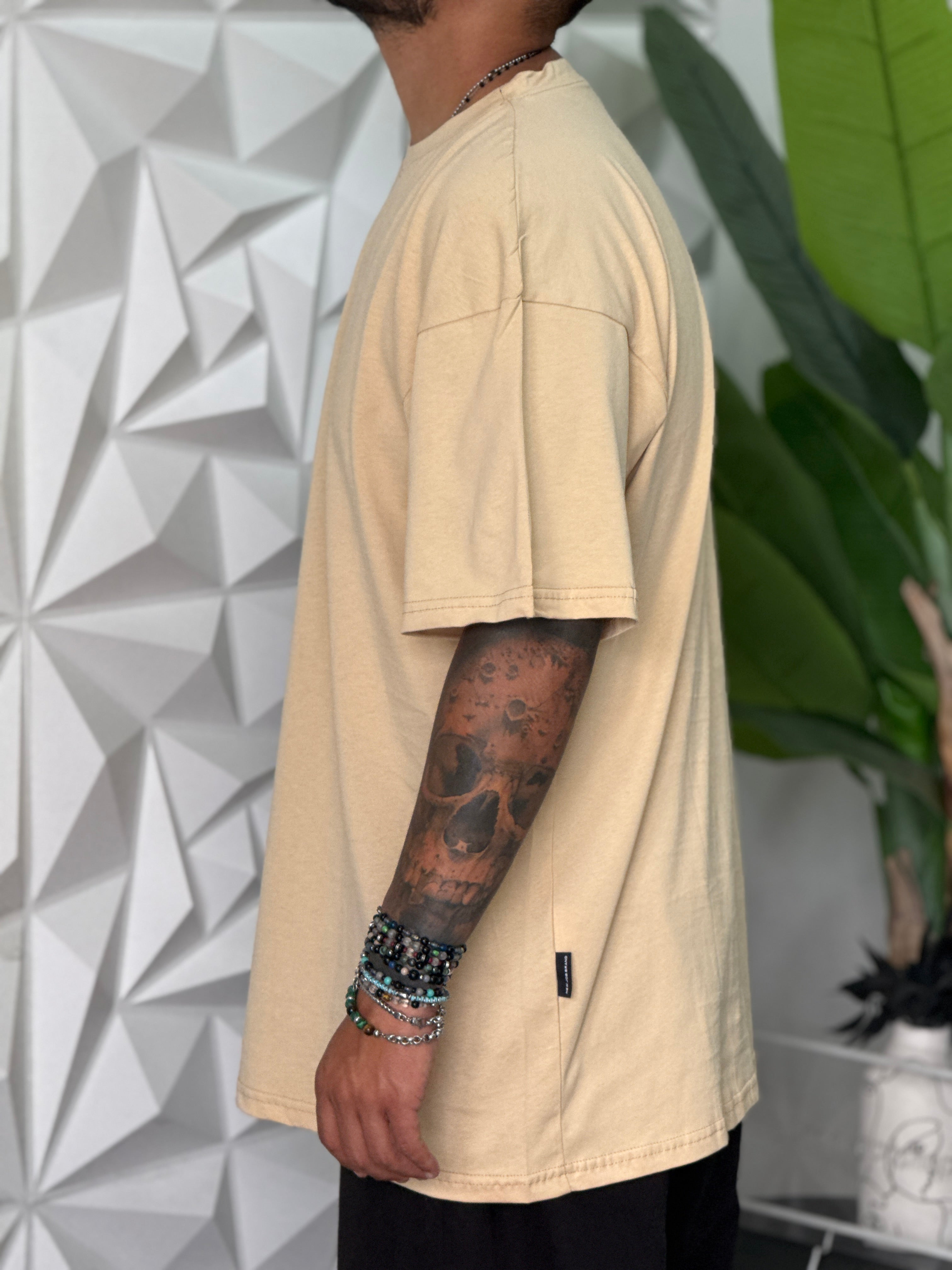 T-SHIRT TS189OV AVORIO NEW JOB BRAND