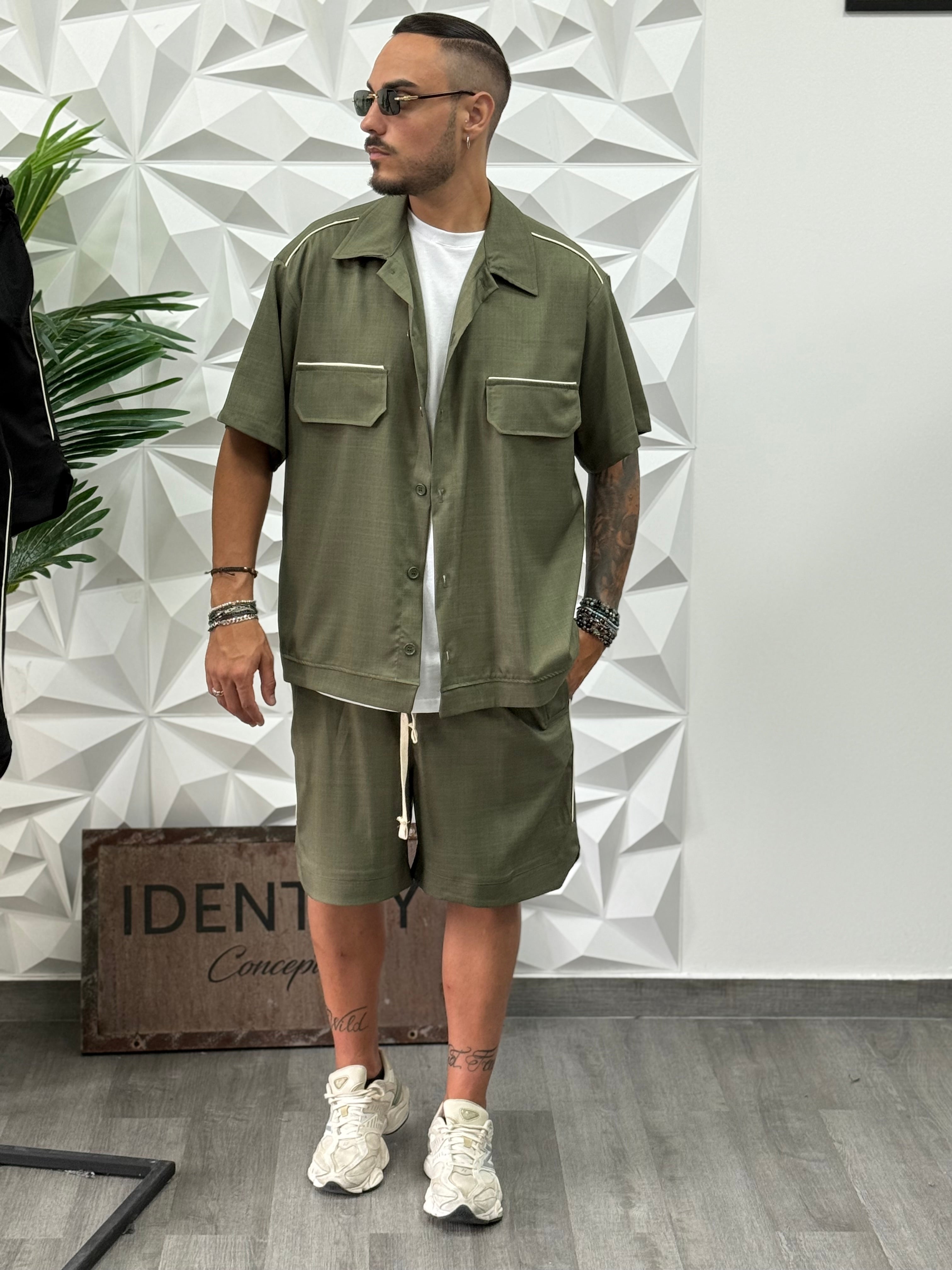 COORDINATO RIO VERDE OVER NEW JOB BRAND