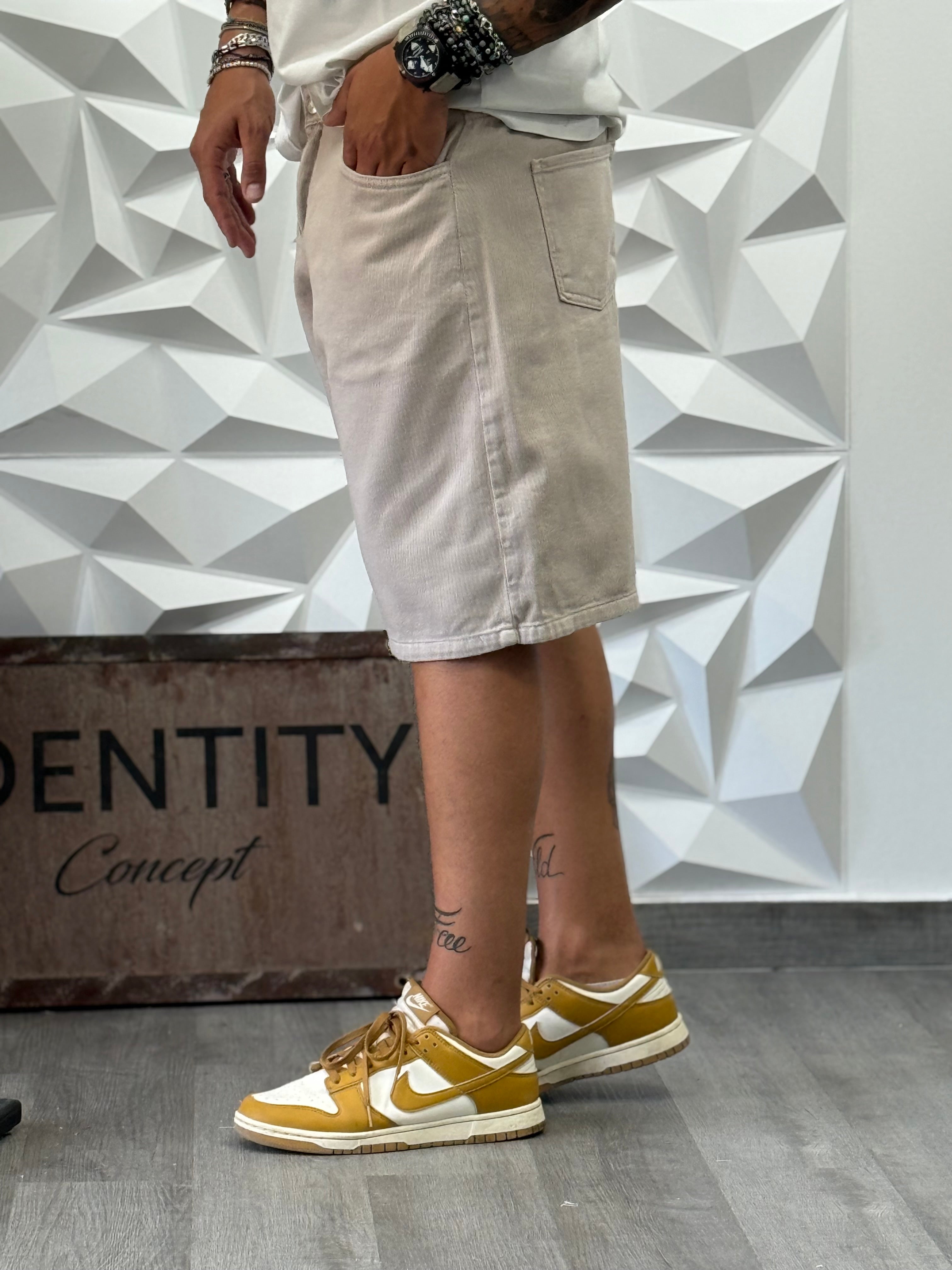 BERMUDA BALEN BEIGE NEW JOB BRAND