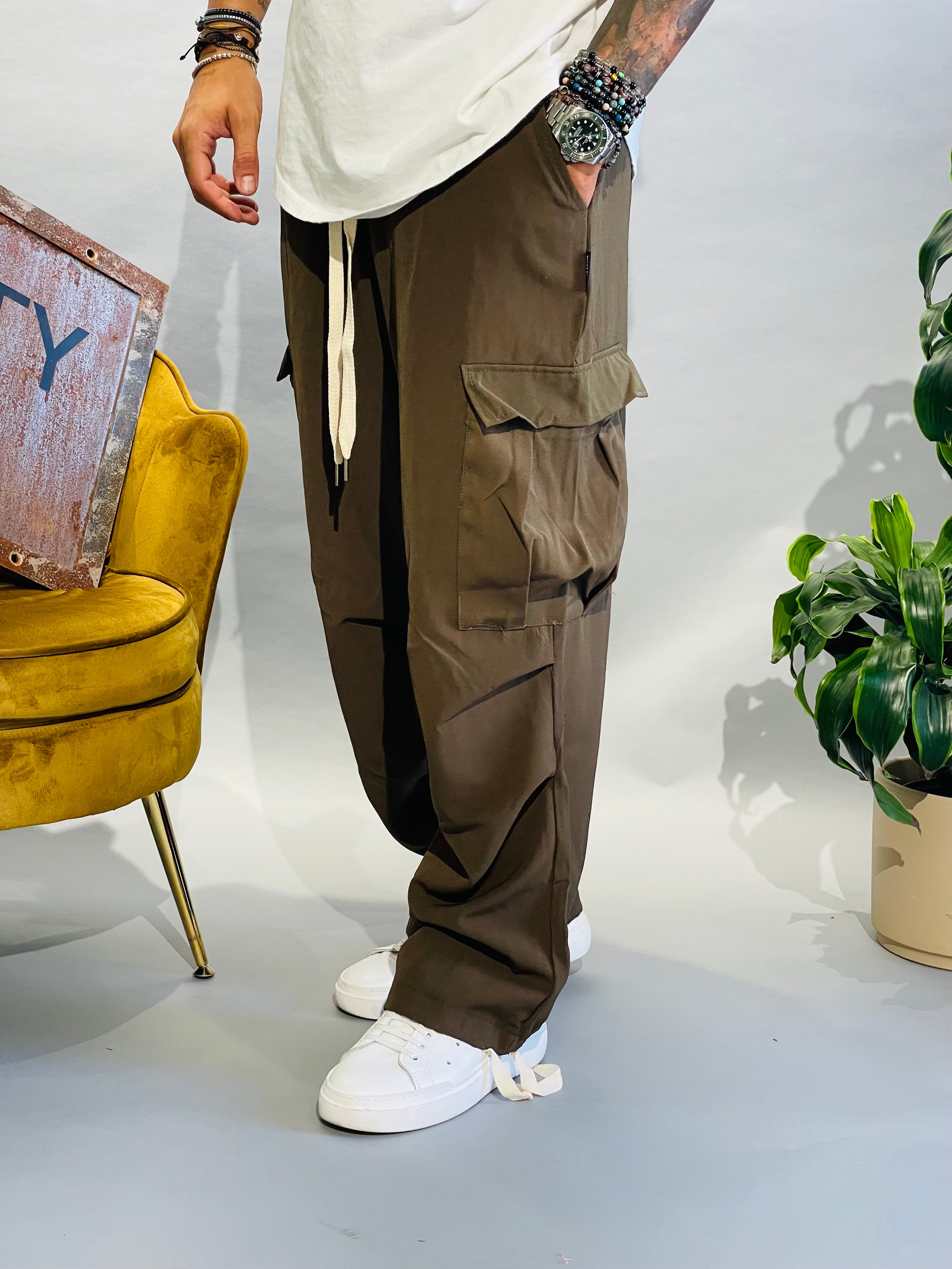 CARGO BERLINO VERDE MILITARE NJB