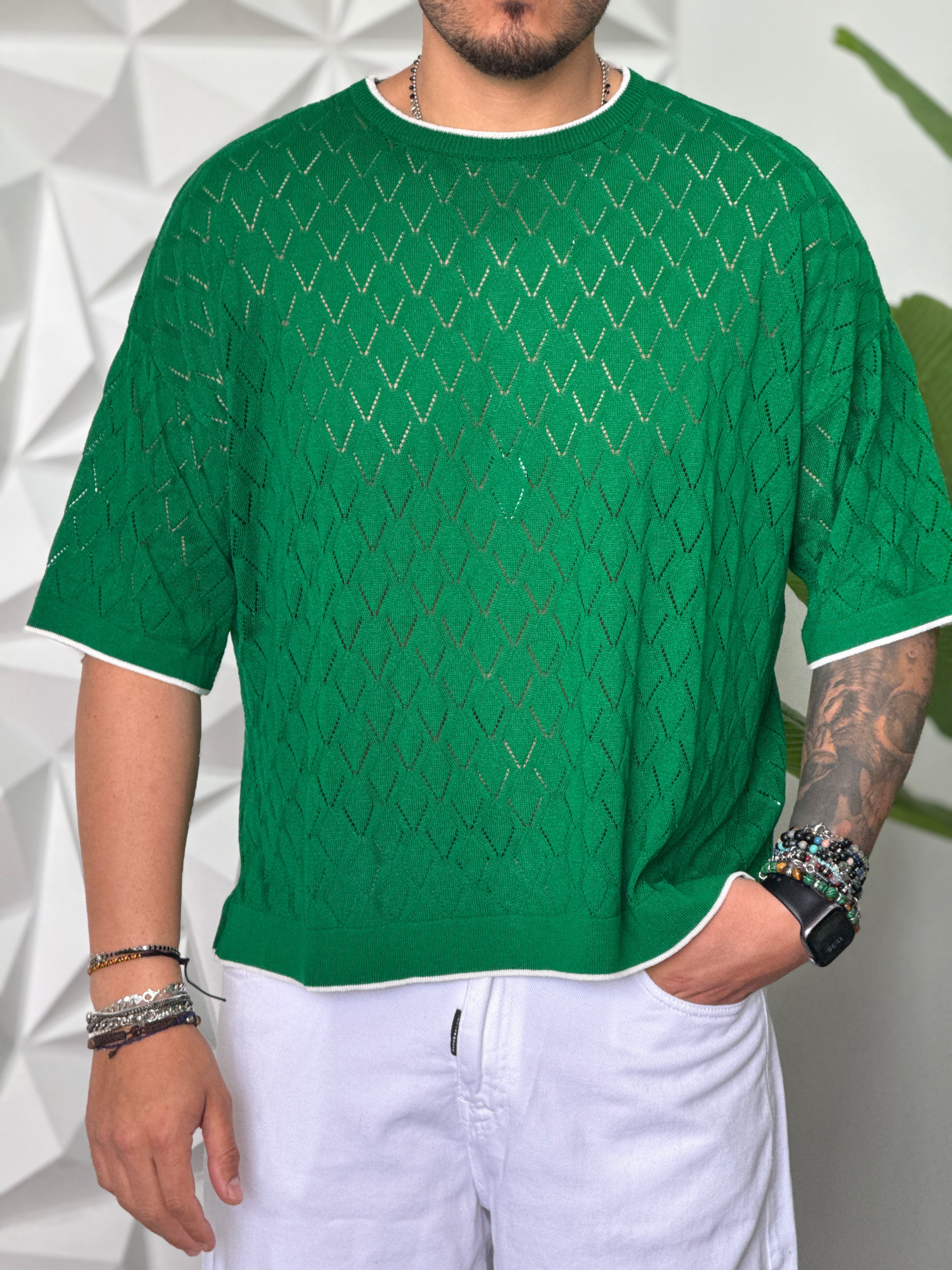 SHIRT IN FILO MANICA 3/4 NEW JOB BRAND