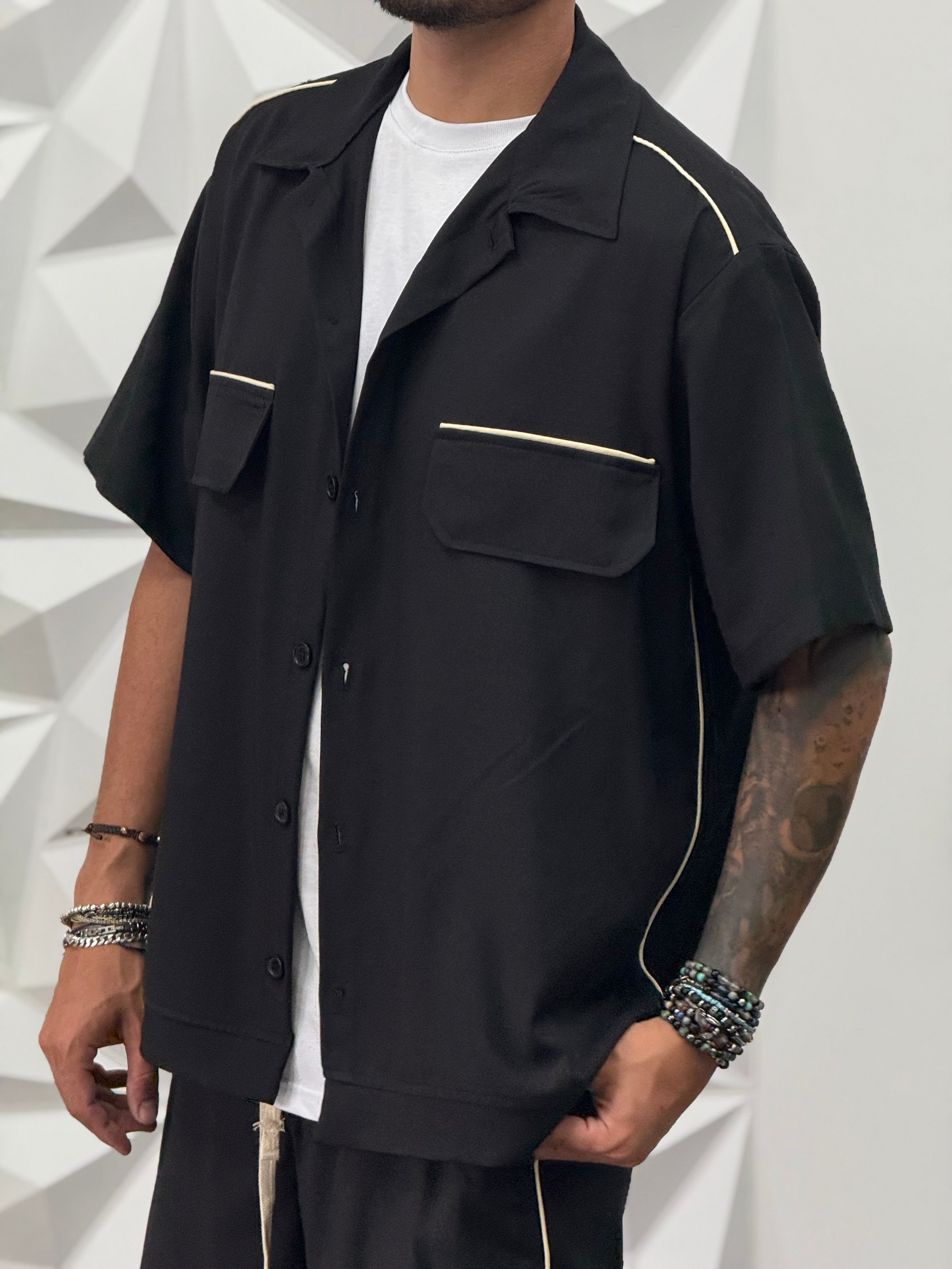 COORDINATO RIO NERO OVER NEW JOB BRAND