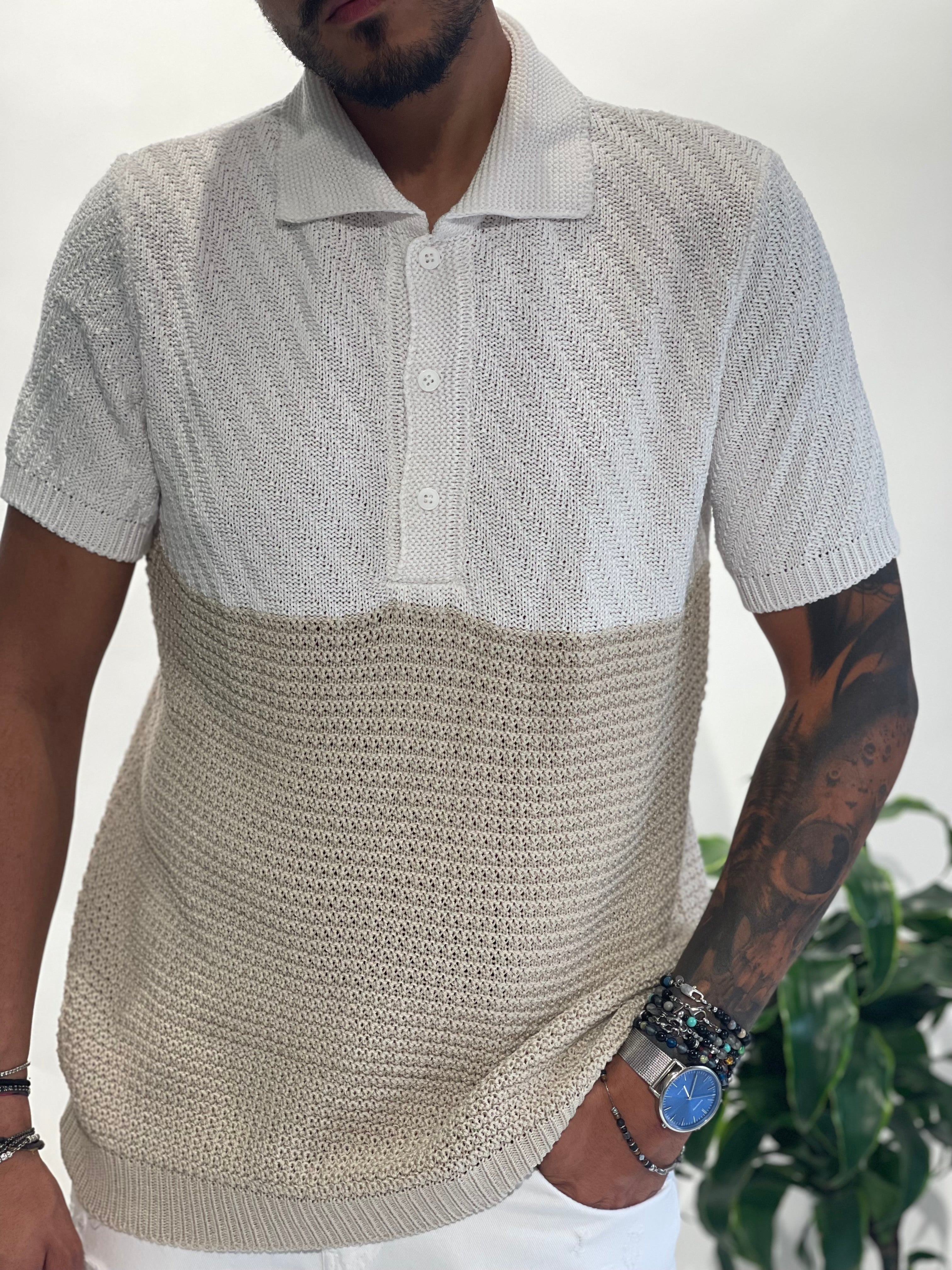 Polo in filo New job brand