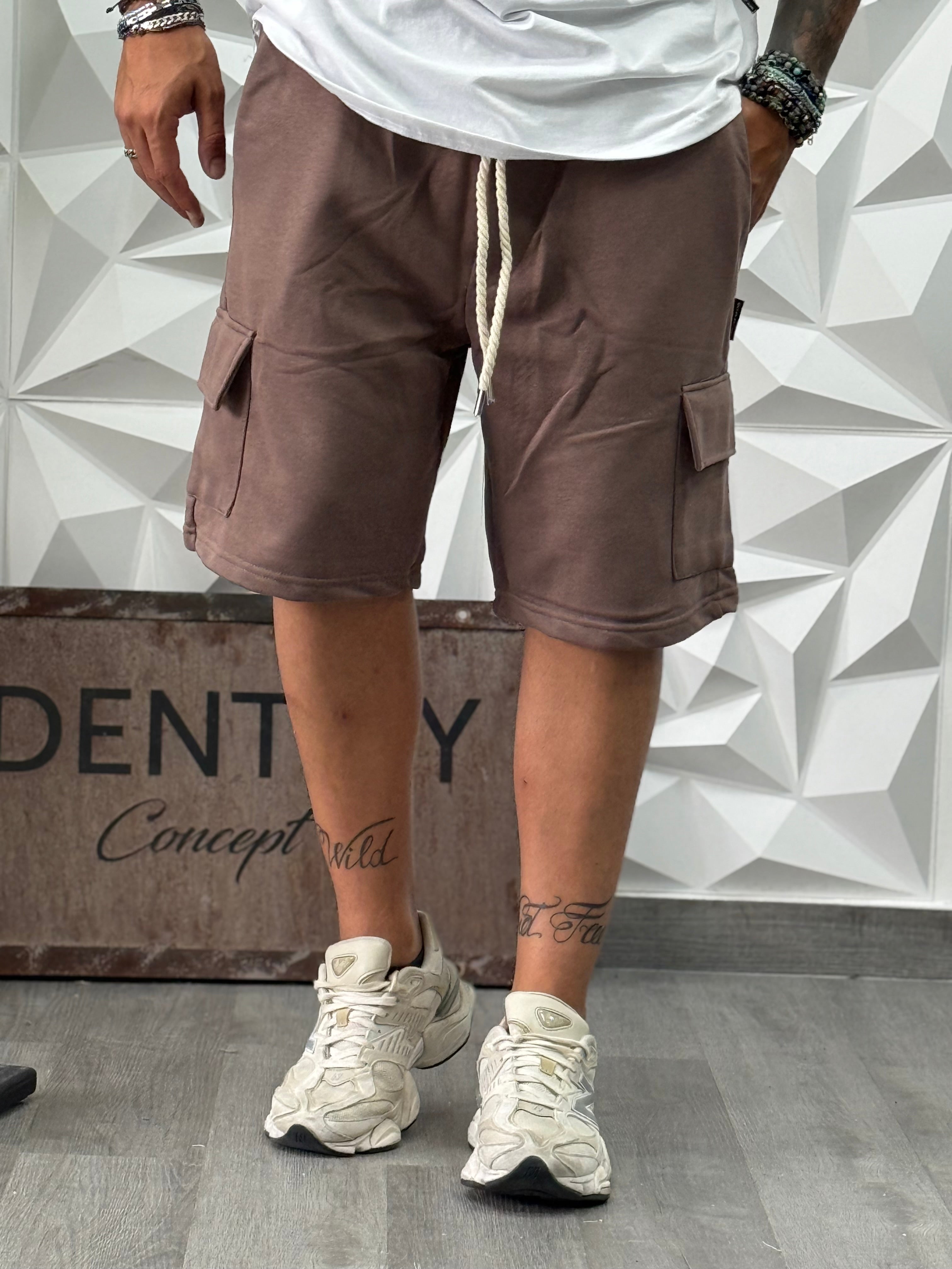 BERMUDA DI TUTA CARGO FANGO NEW JOB BRAND