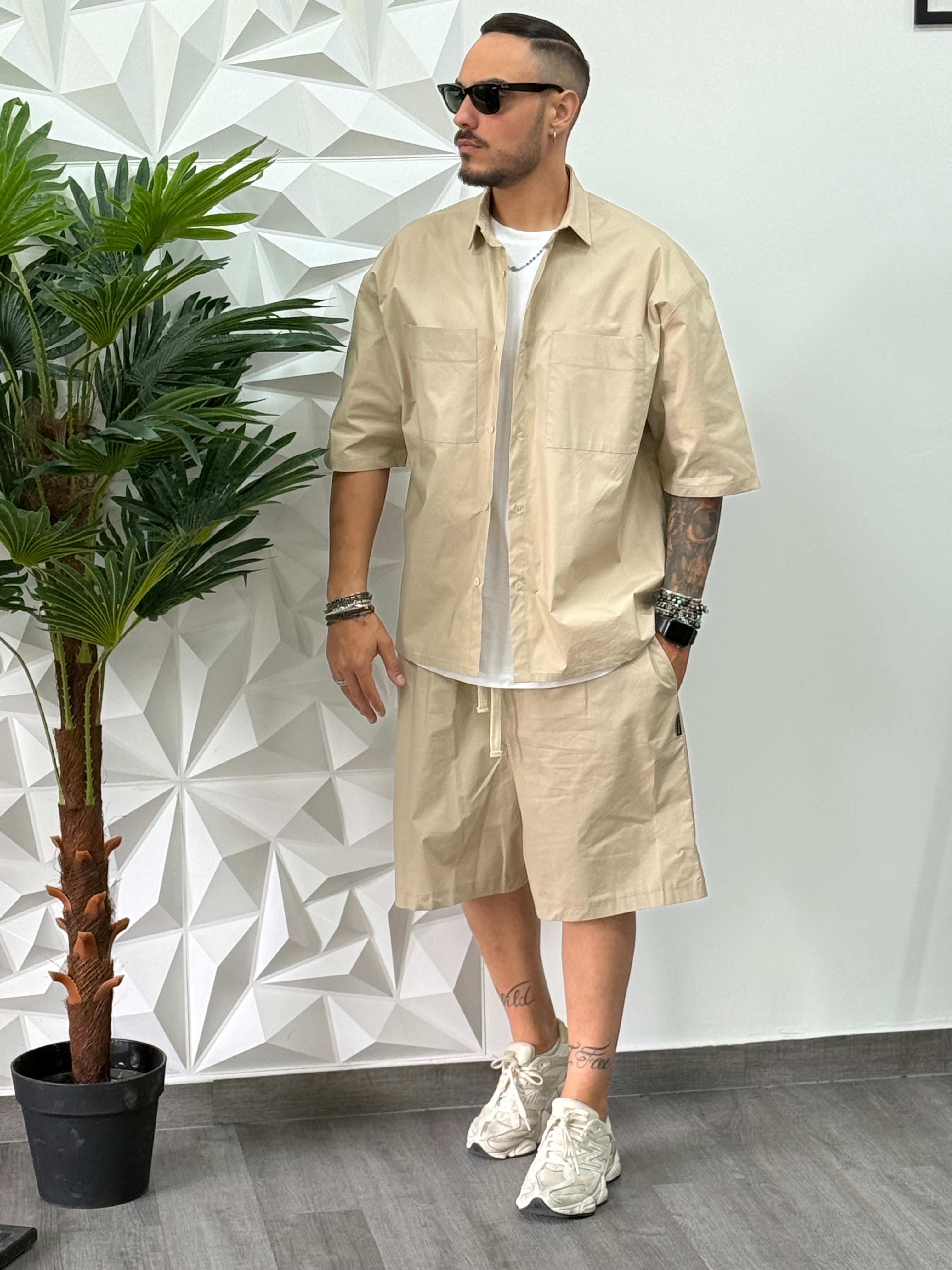COORDINATO HARLEM BEIGE NEW JOB BRAND