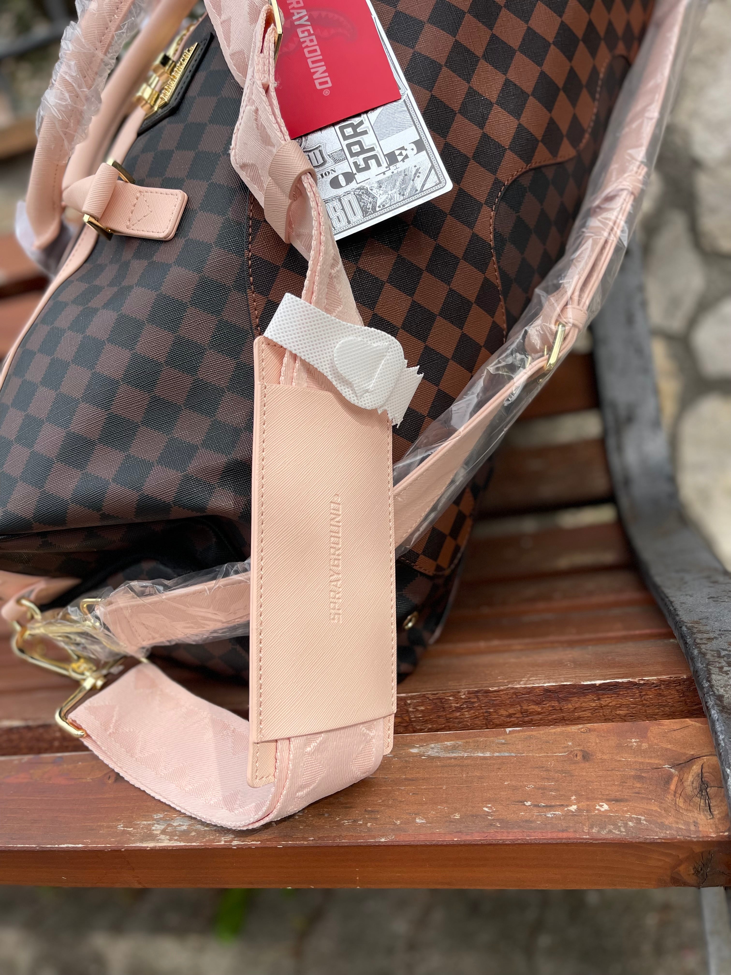 BORSONE SPRAYGROUND BOUJEE STRAP DUFFEL
