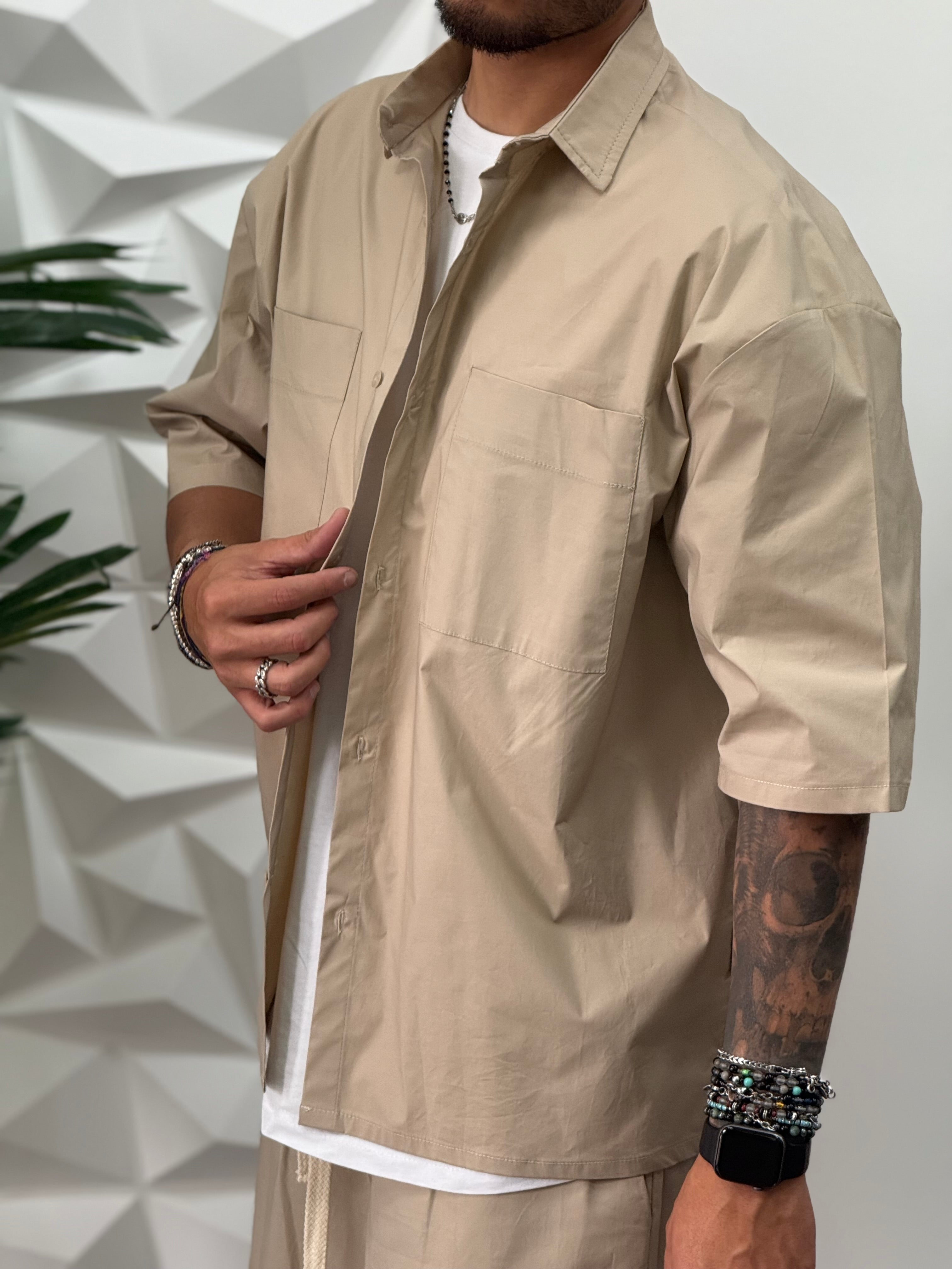 COORDINATO HARLEM BEIGE NEW JOB BRAND