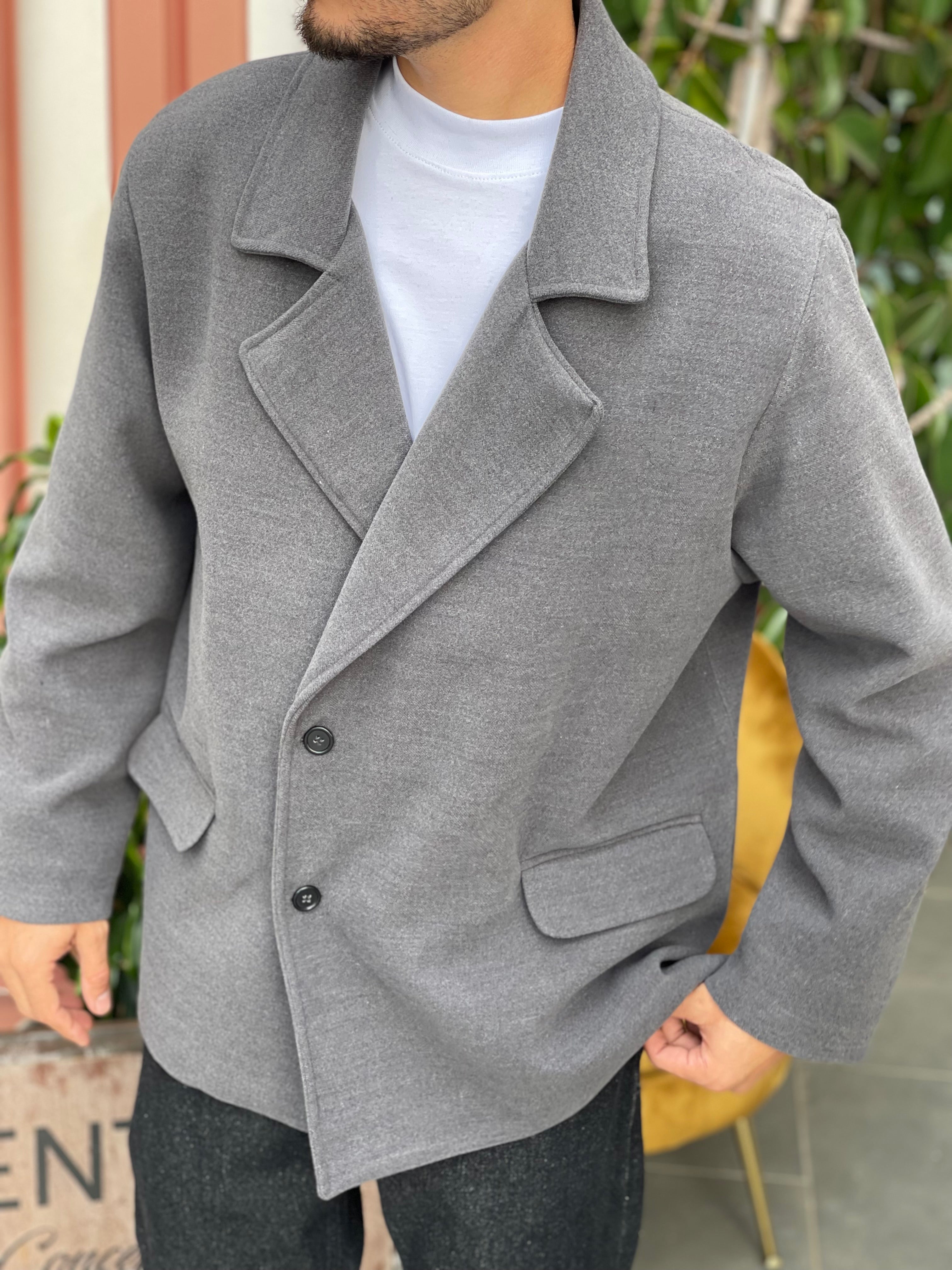 CAPPOTTO GRIGIO NEW JOB BRAND