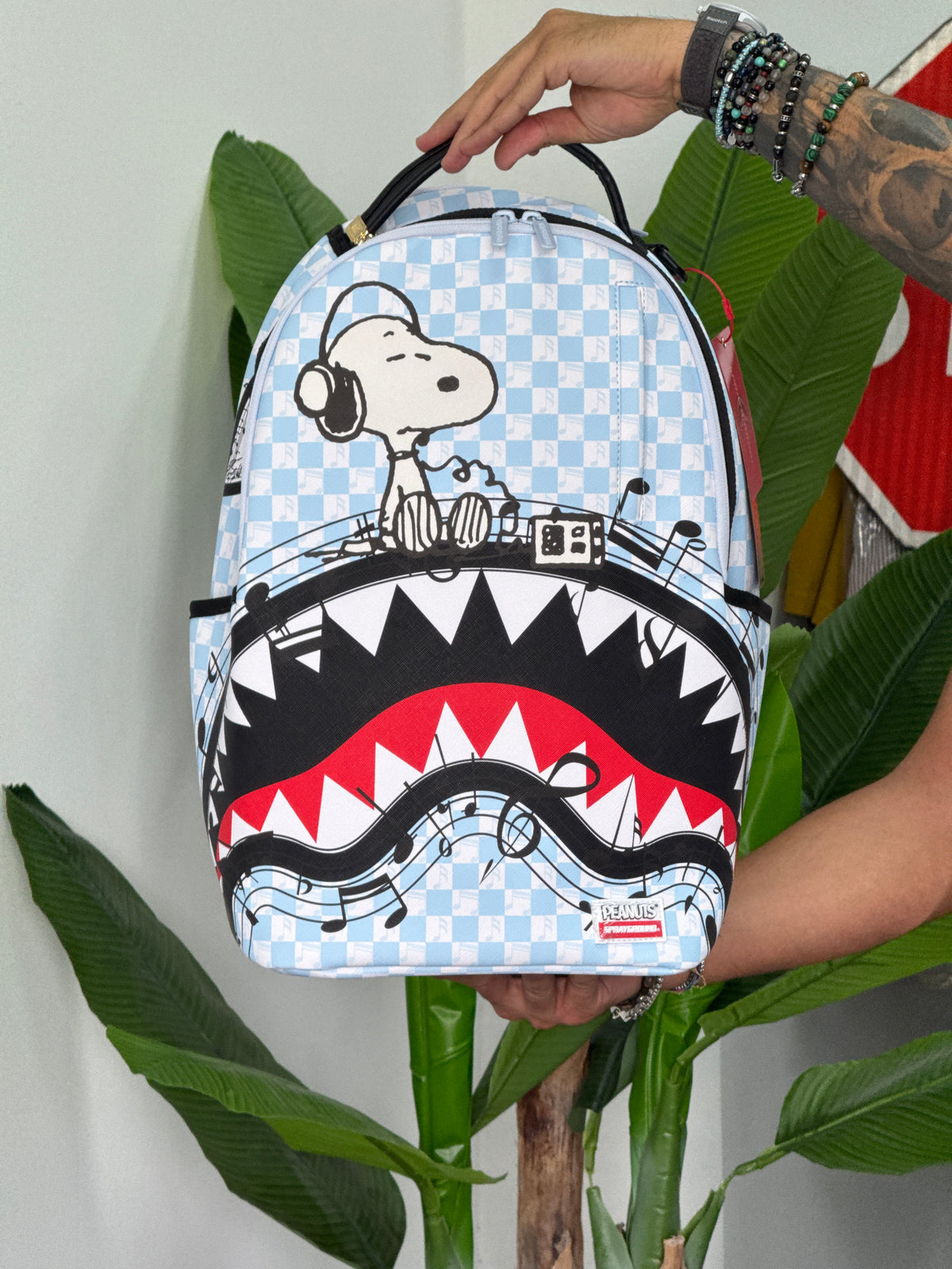 PEANUTS SNOOPY JAMS BACKPACK
