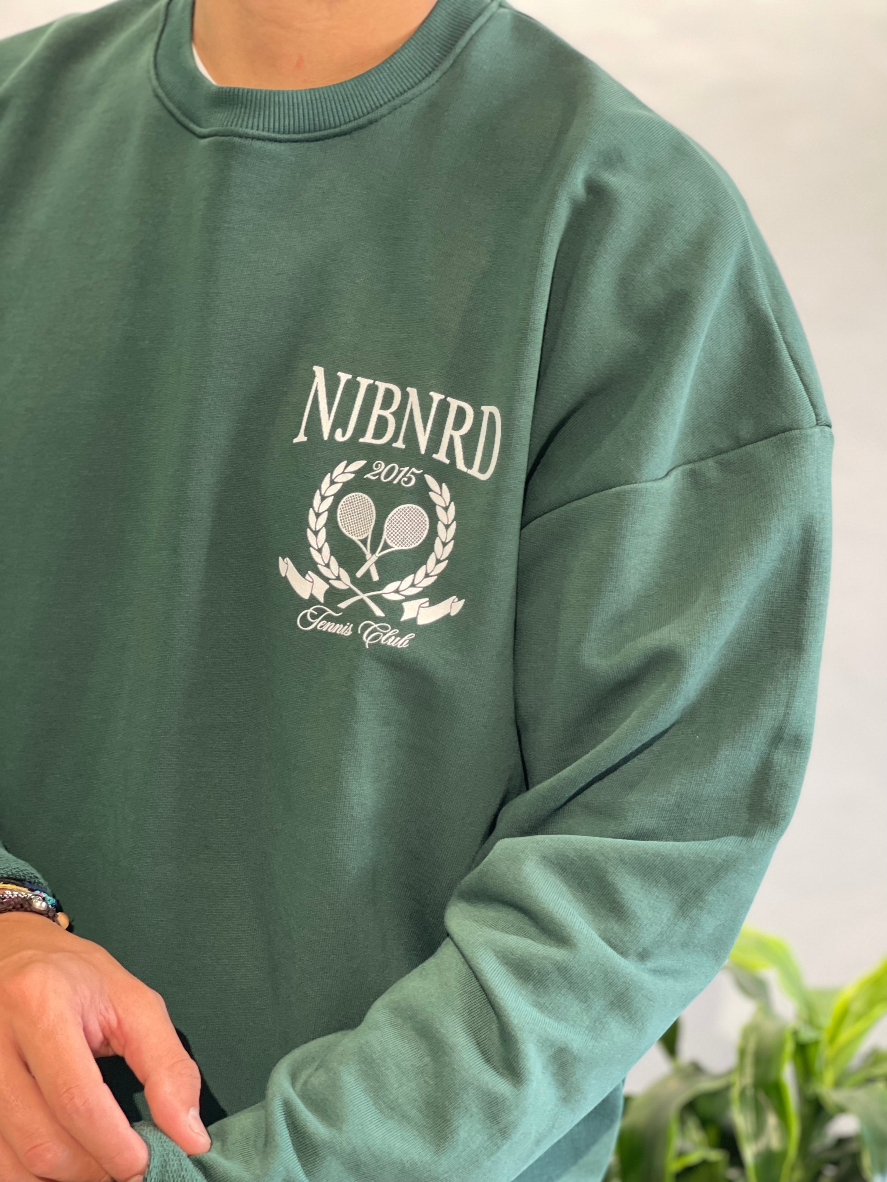 FELPA OVERSIZE NEW JOB BRAND VERDE