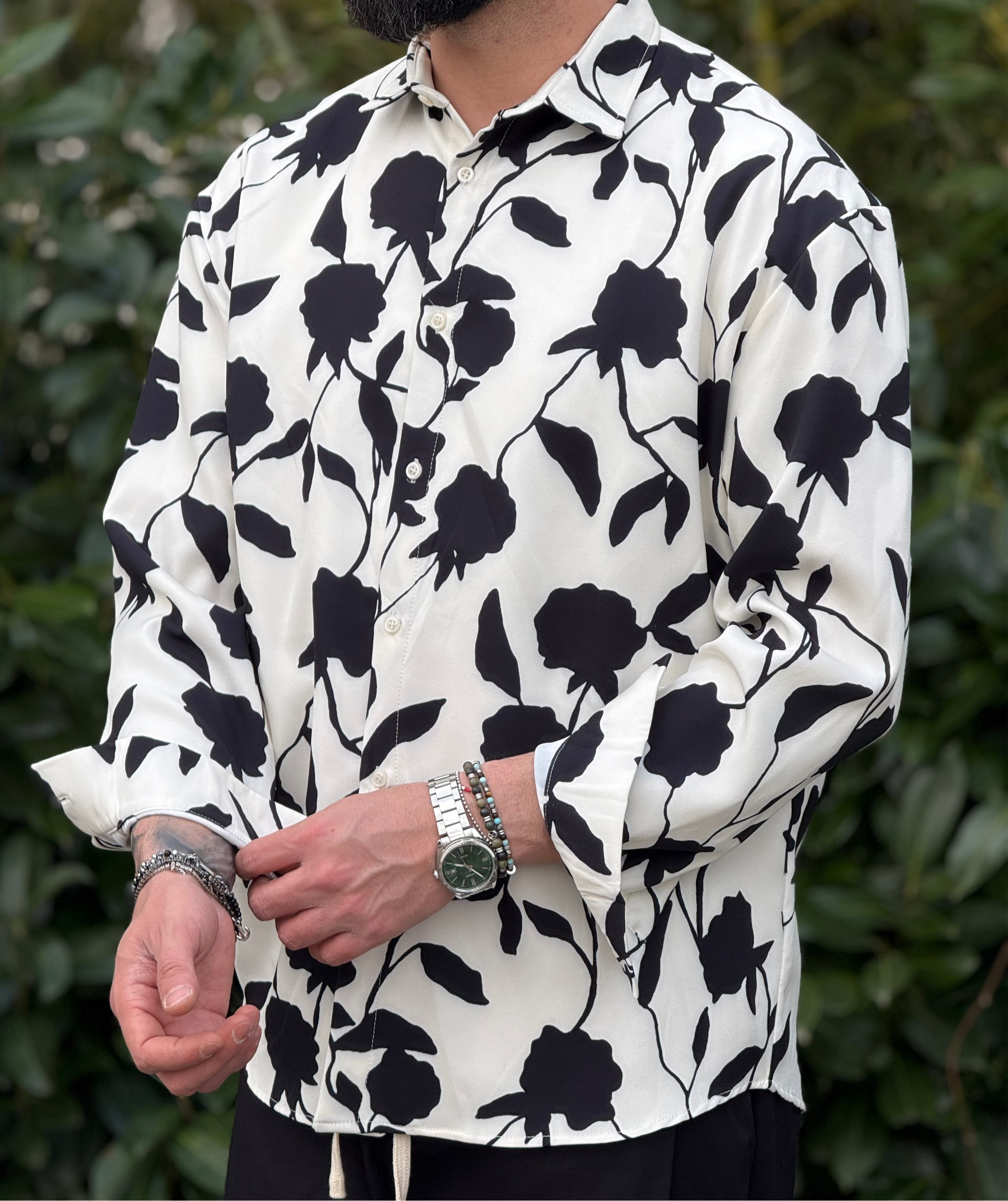 CAMICIA FLOREAL NEW JOB BRAND