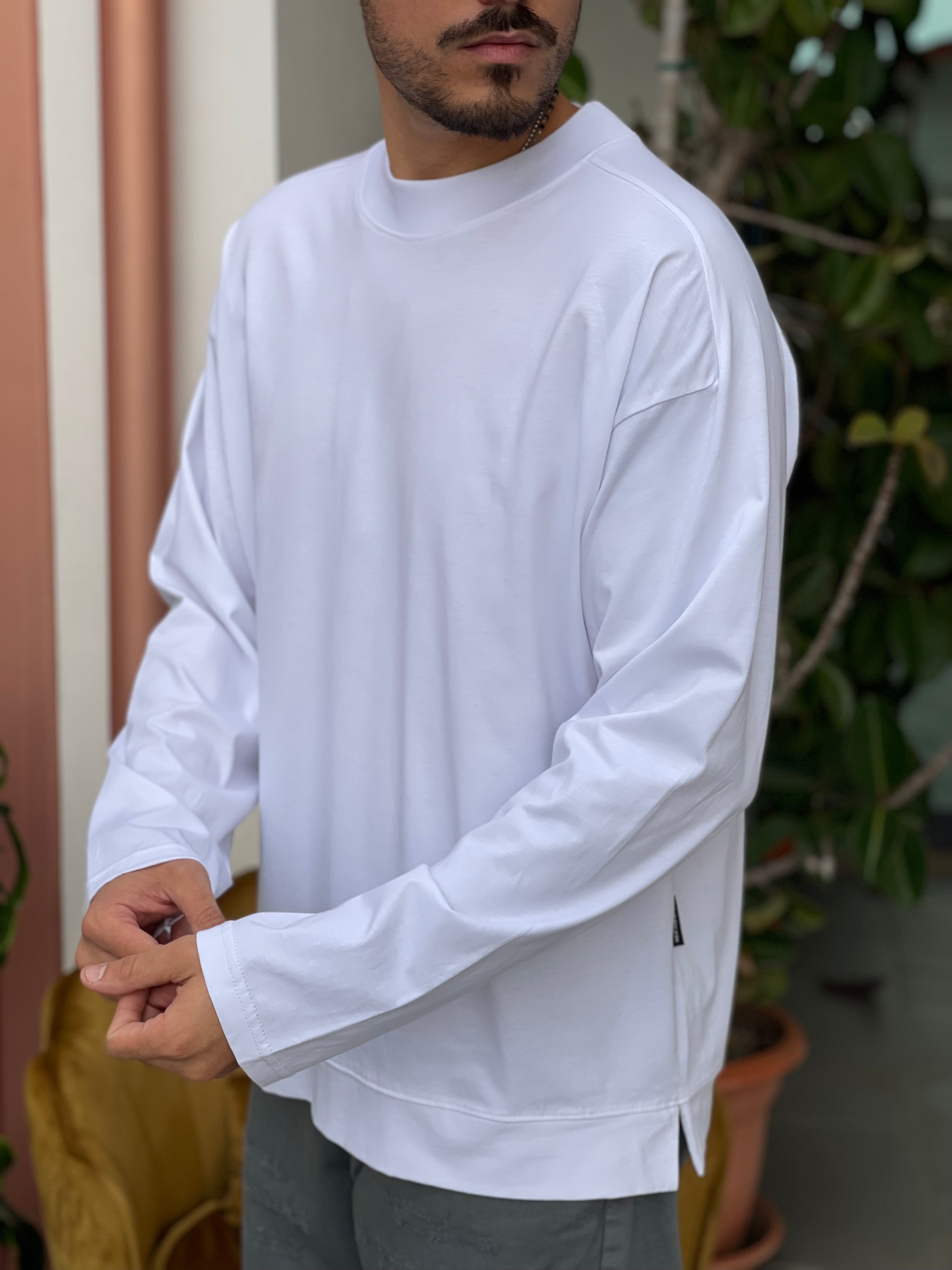 SHIRT COTONE MANICA LUNGA NEW JOB BRAND