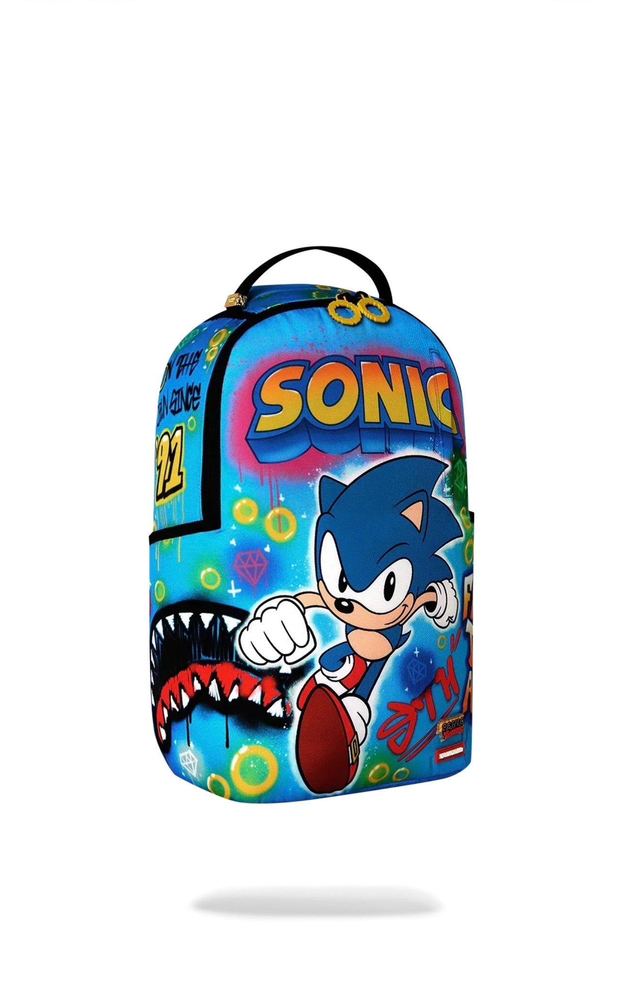 ZAINO SPRAYGROUND SONIC ON THE RUN BACKPACK