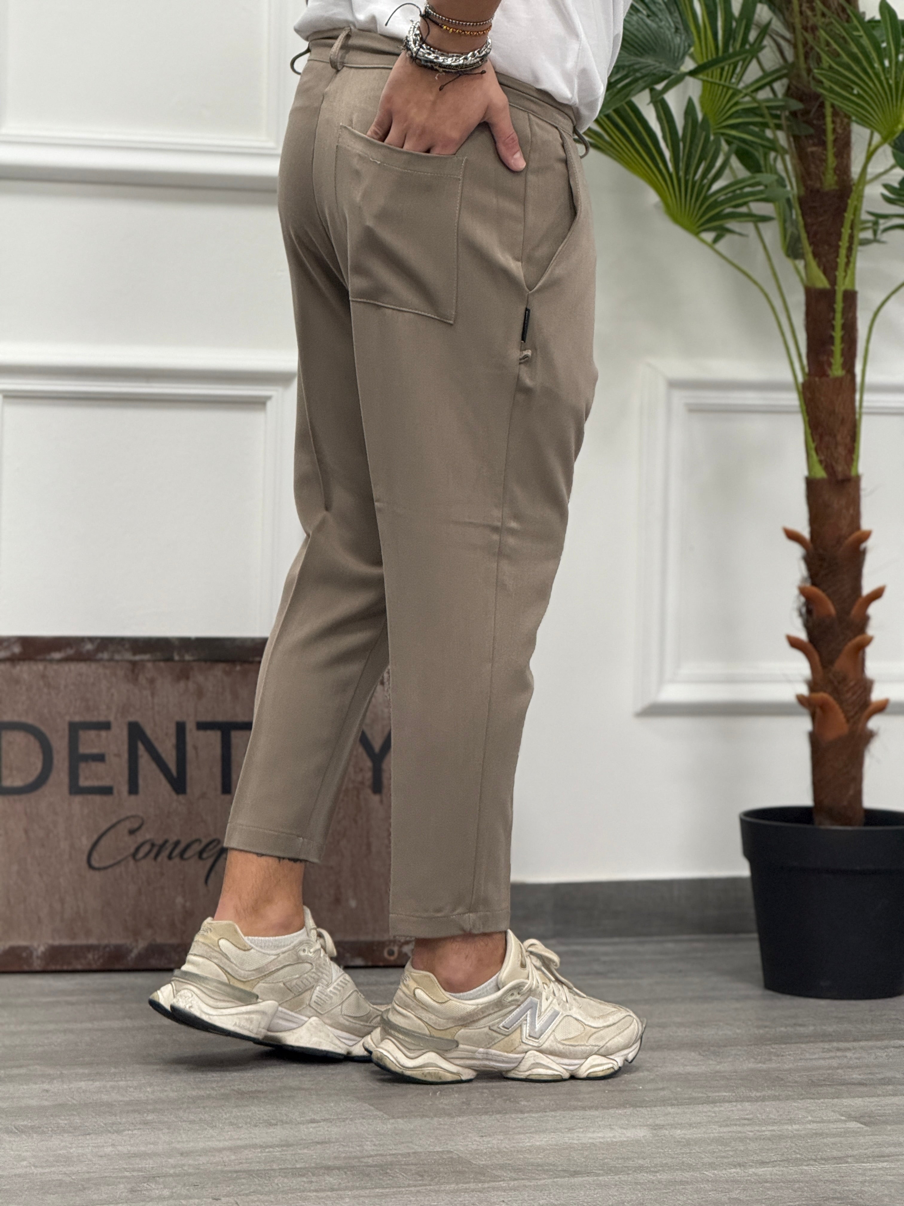 PANTALONE BRIAN BEIGE NEW JOB BRAND