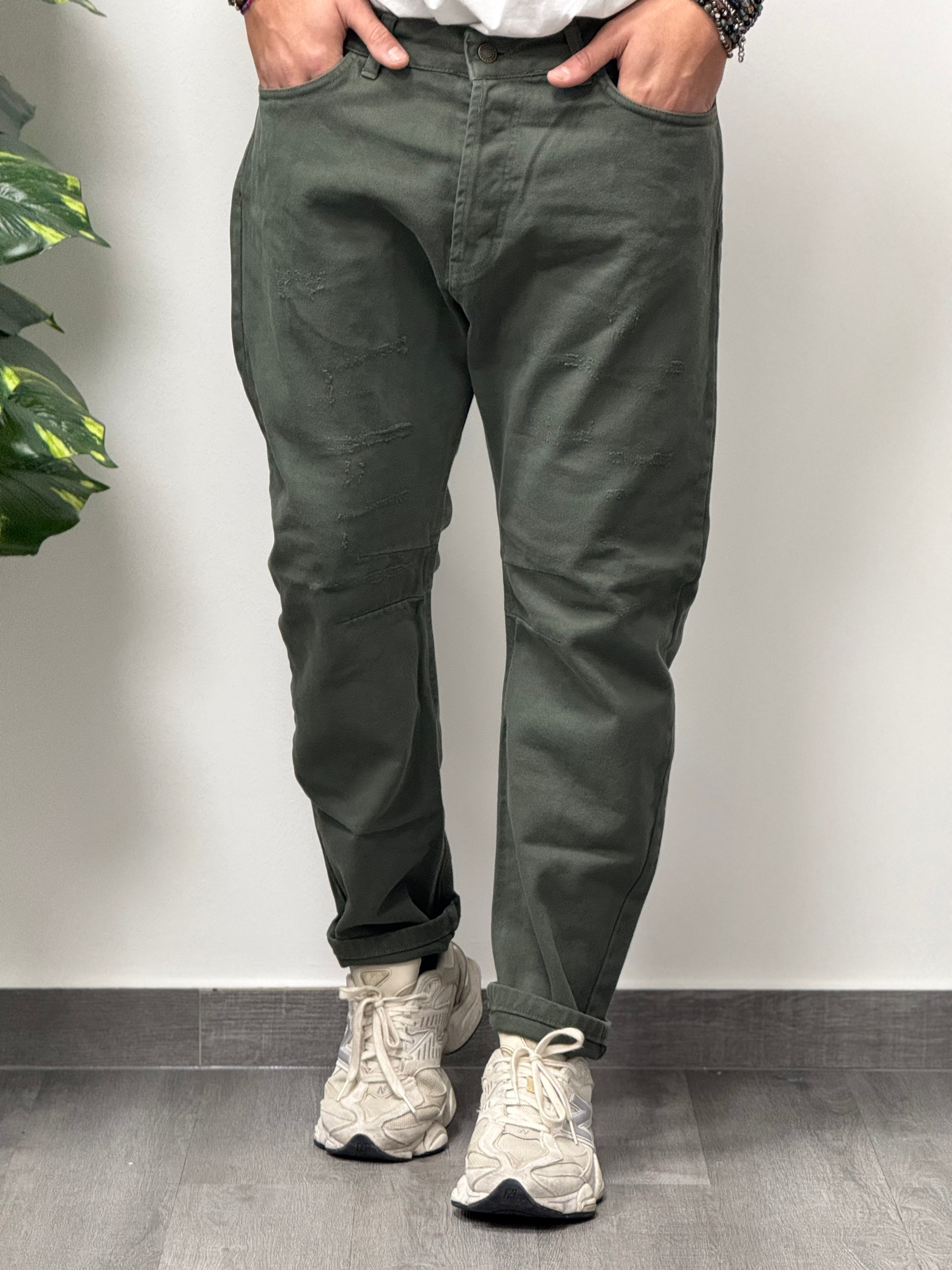 JEANS BULL VERDE NEW JOB BRAND