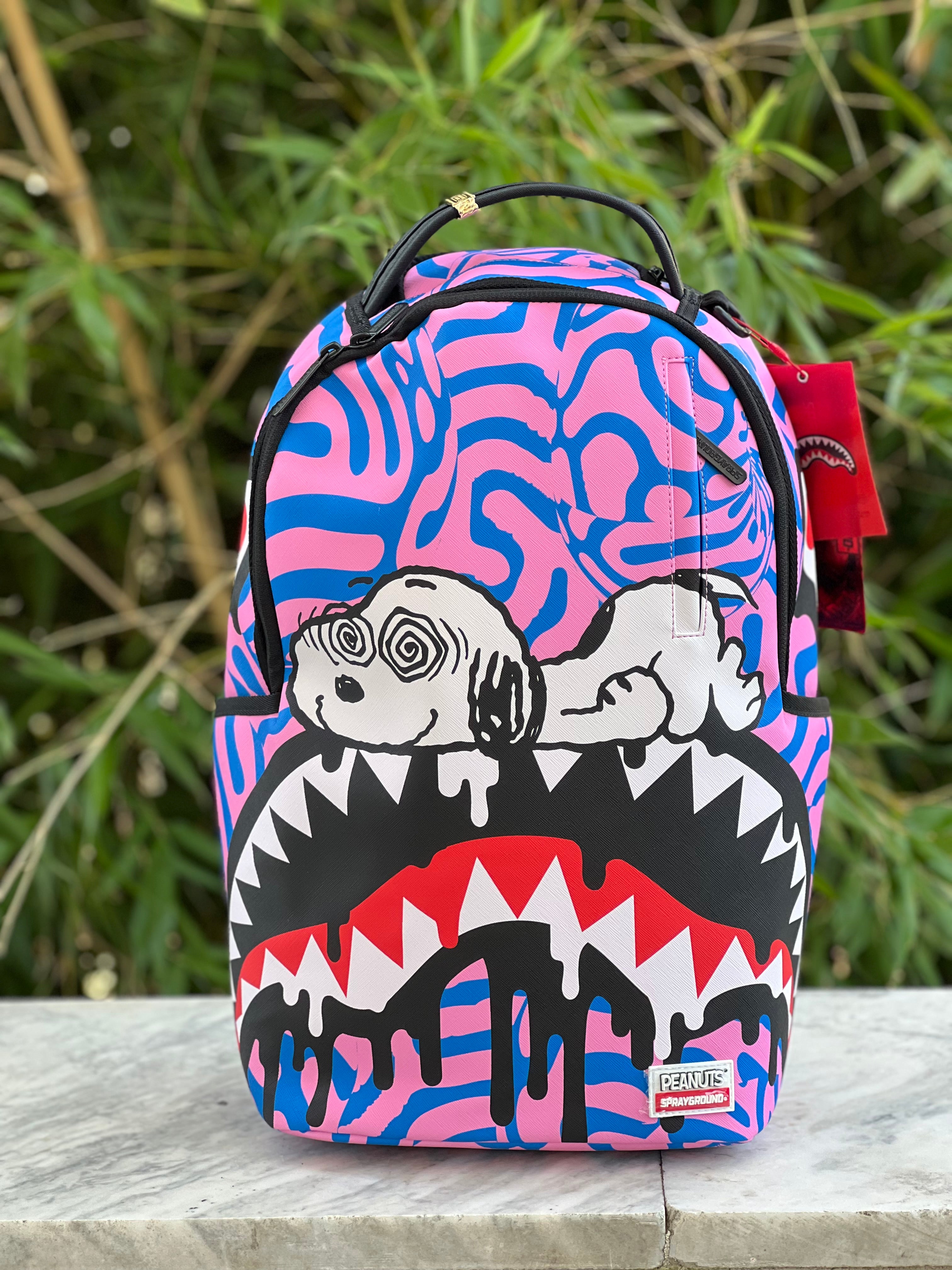 ZAINO SPRAYGROUND PEANUTS SNOOPY TRIPPY